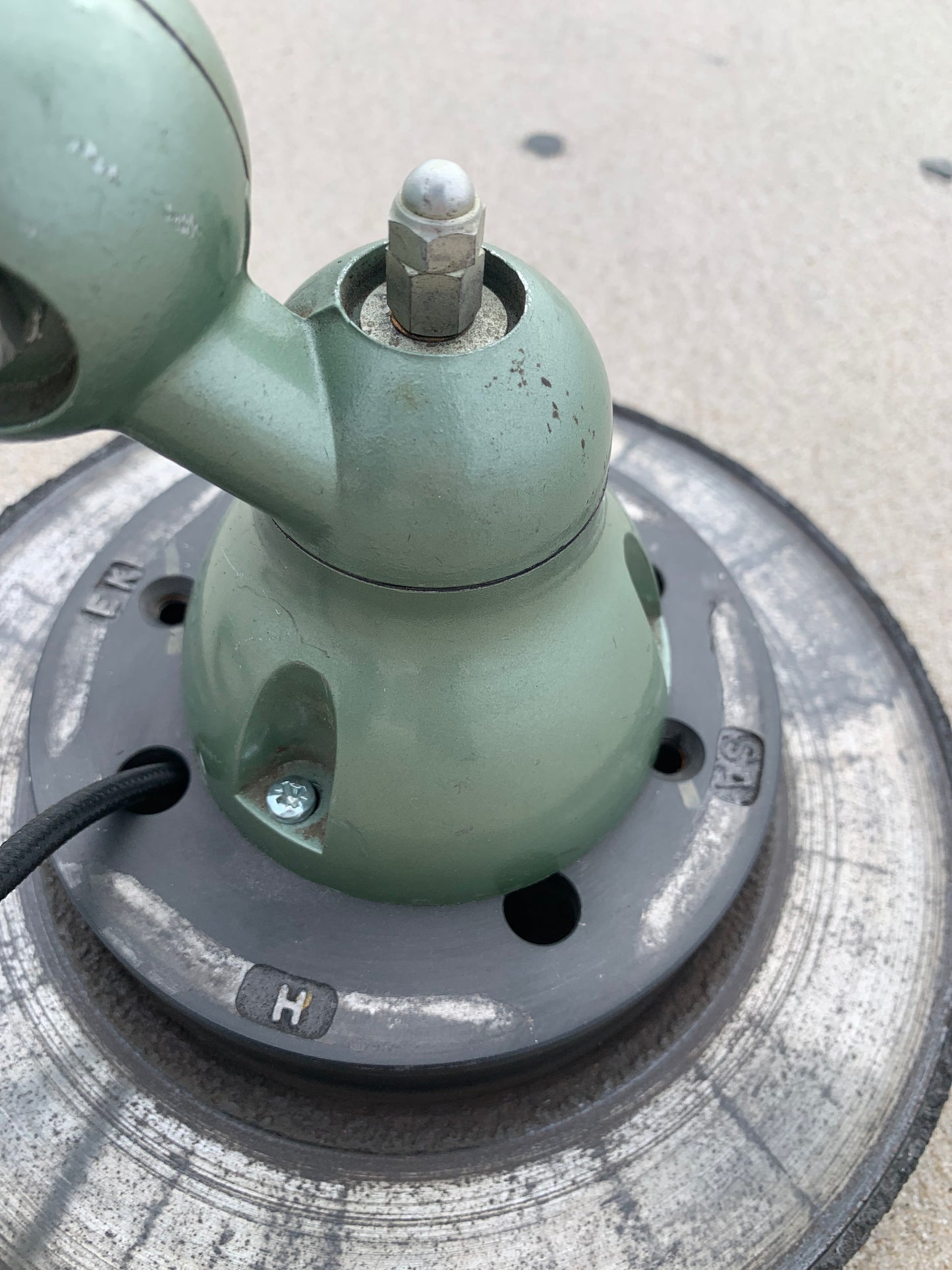 Jieldé bord/vägg/taklampa - Grön