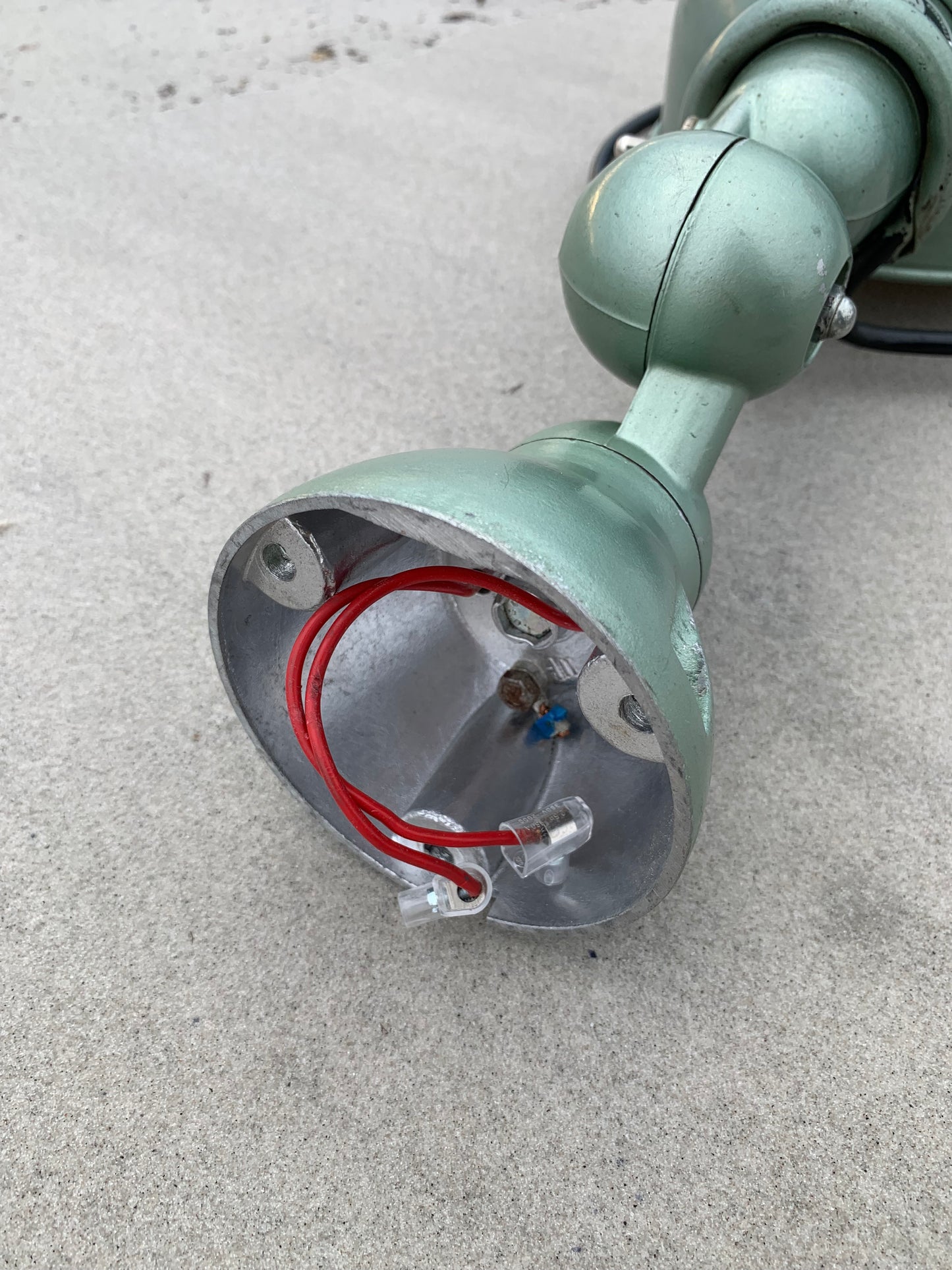 Jieldé vägglampa - Grön