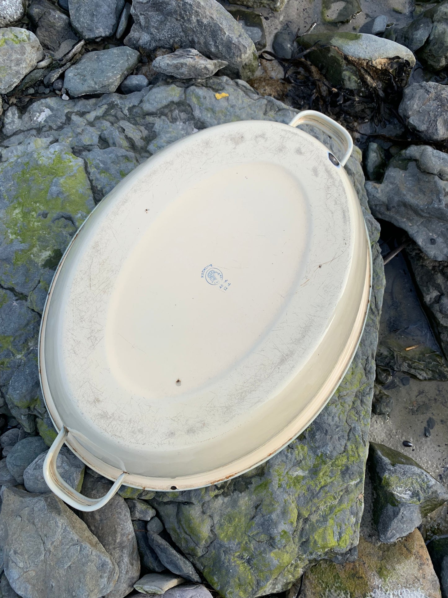 Emaljbadkar från Kockums