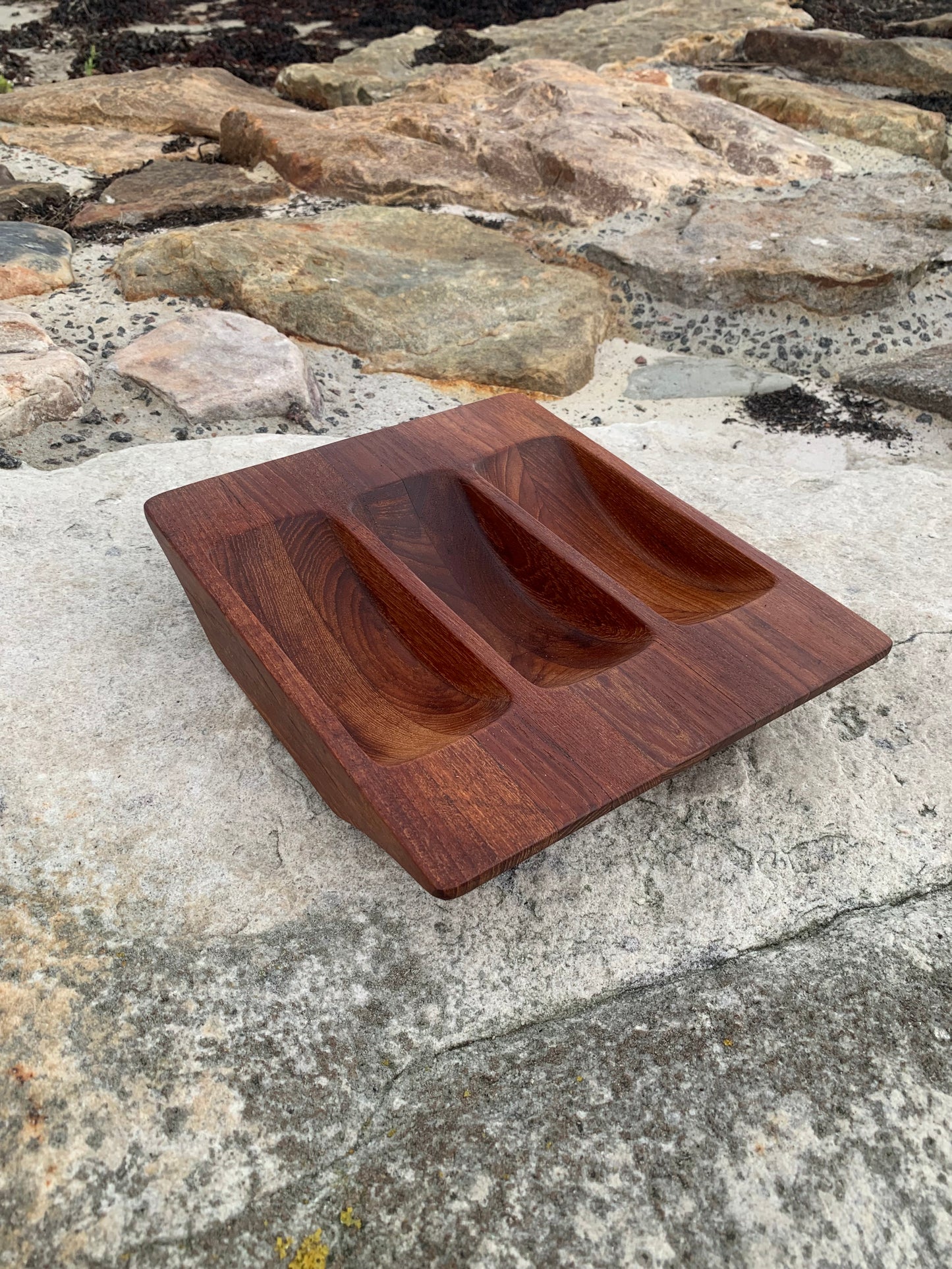 Teakfat designat av Jens Harald Quistgaard