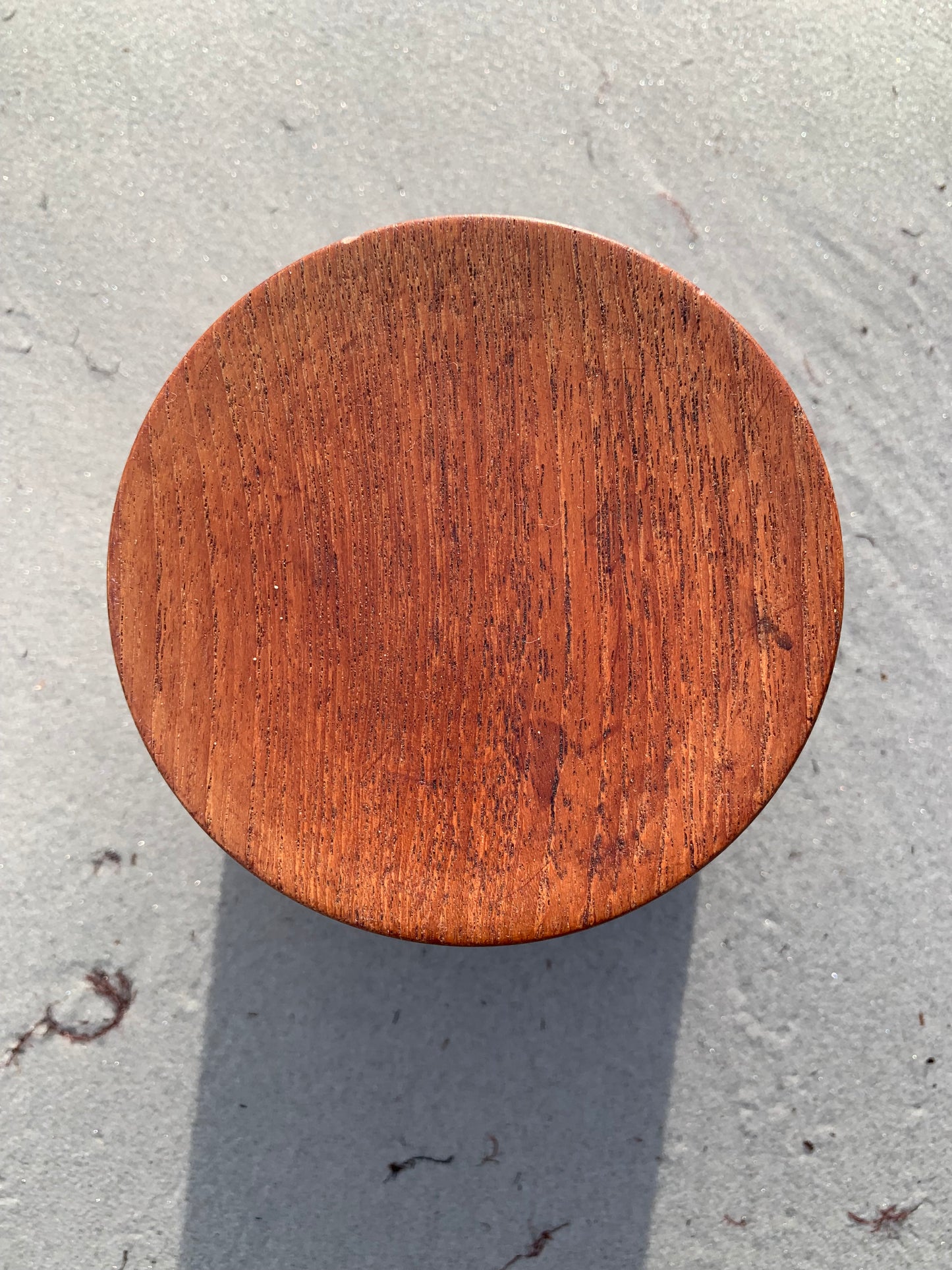 Teakburk med lock - dansk design