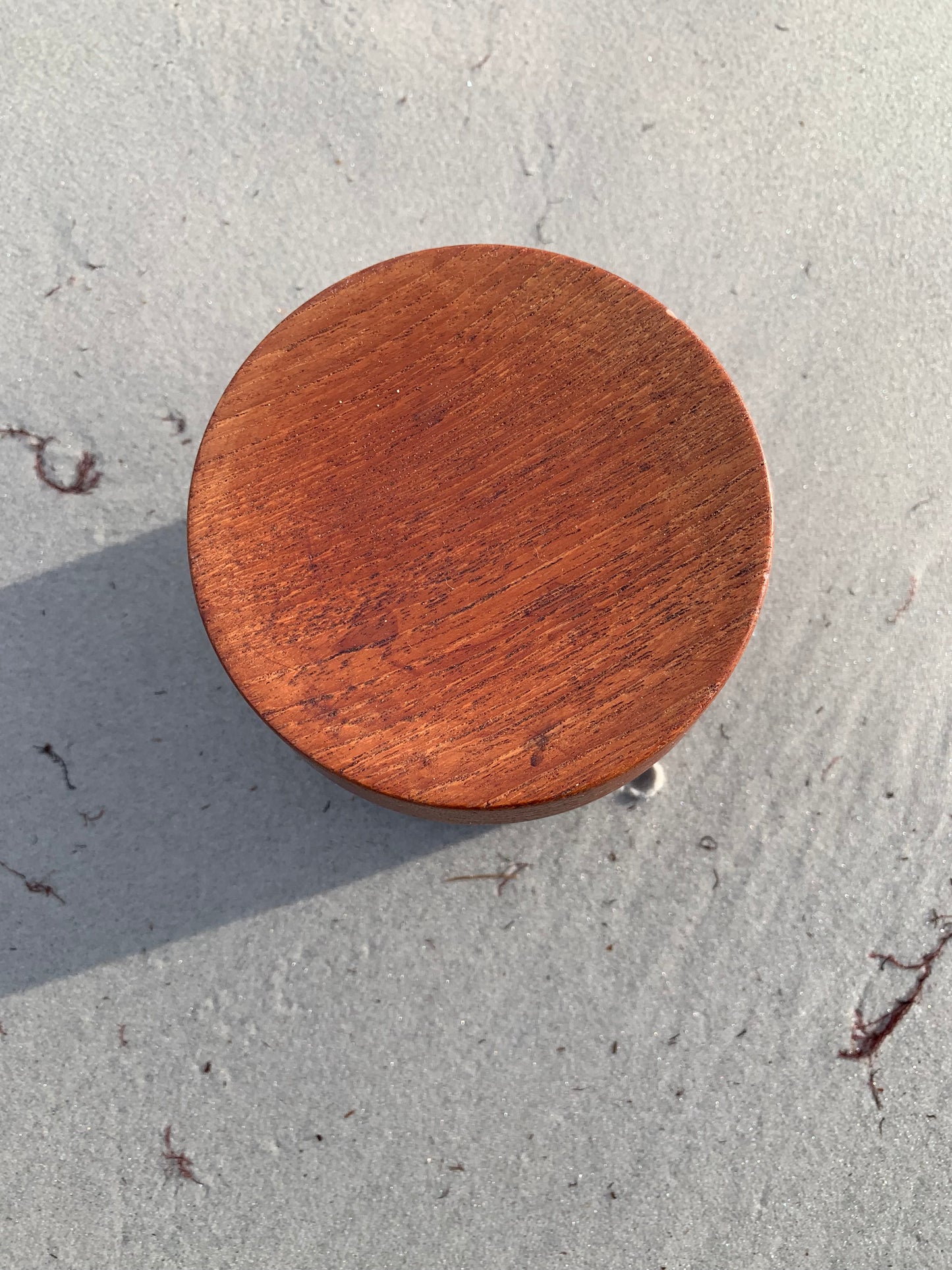 Teakburk med lock - dansk design