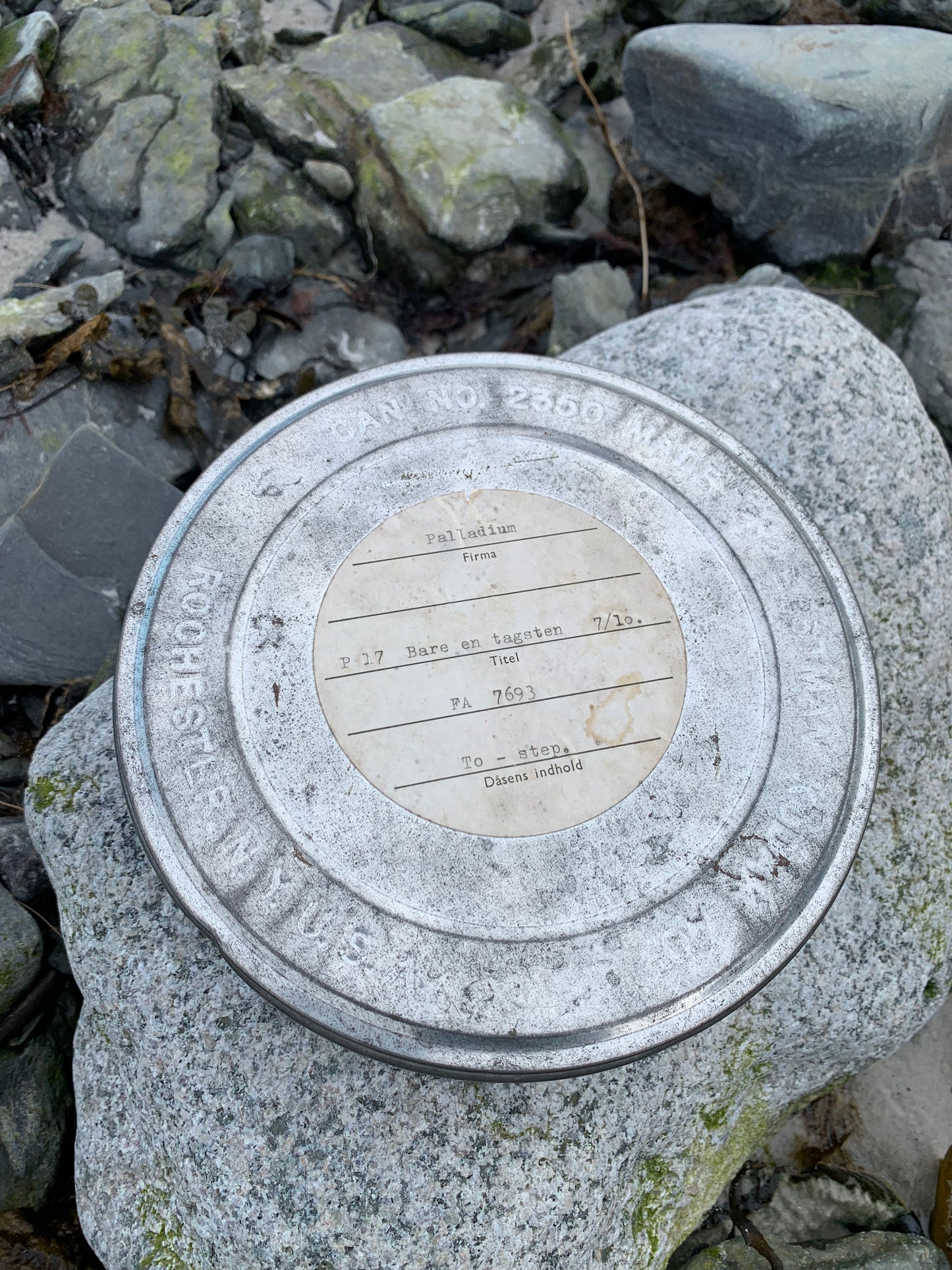 Förvaringslåda för film