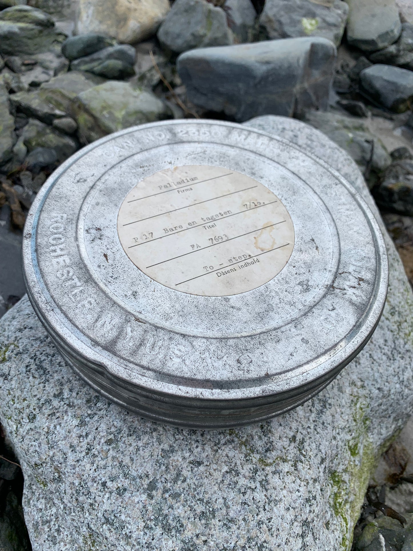 Förvaringslåda för film