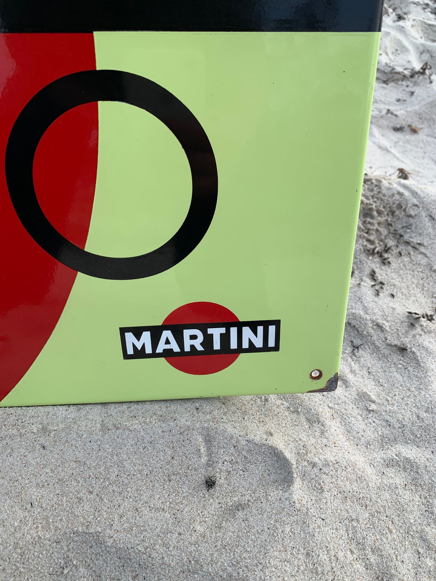 Martini emaljskylt