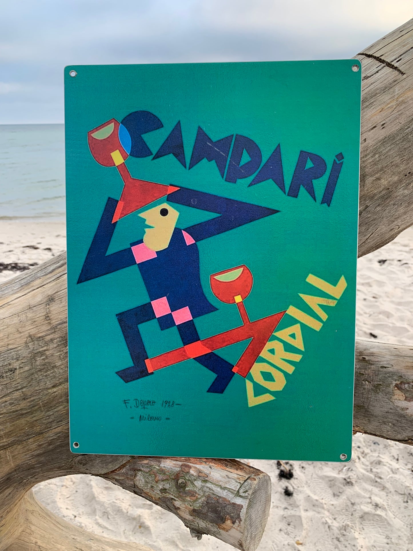 Campari reklam tecken