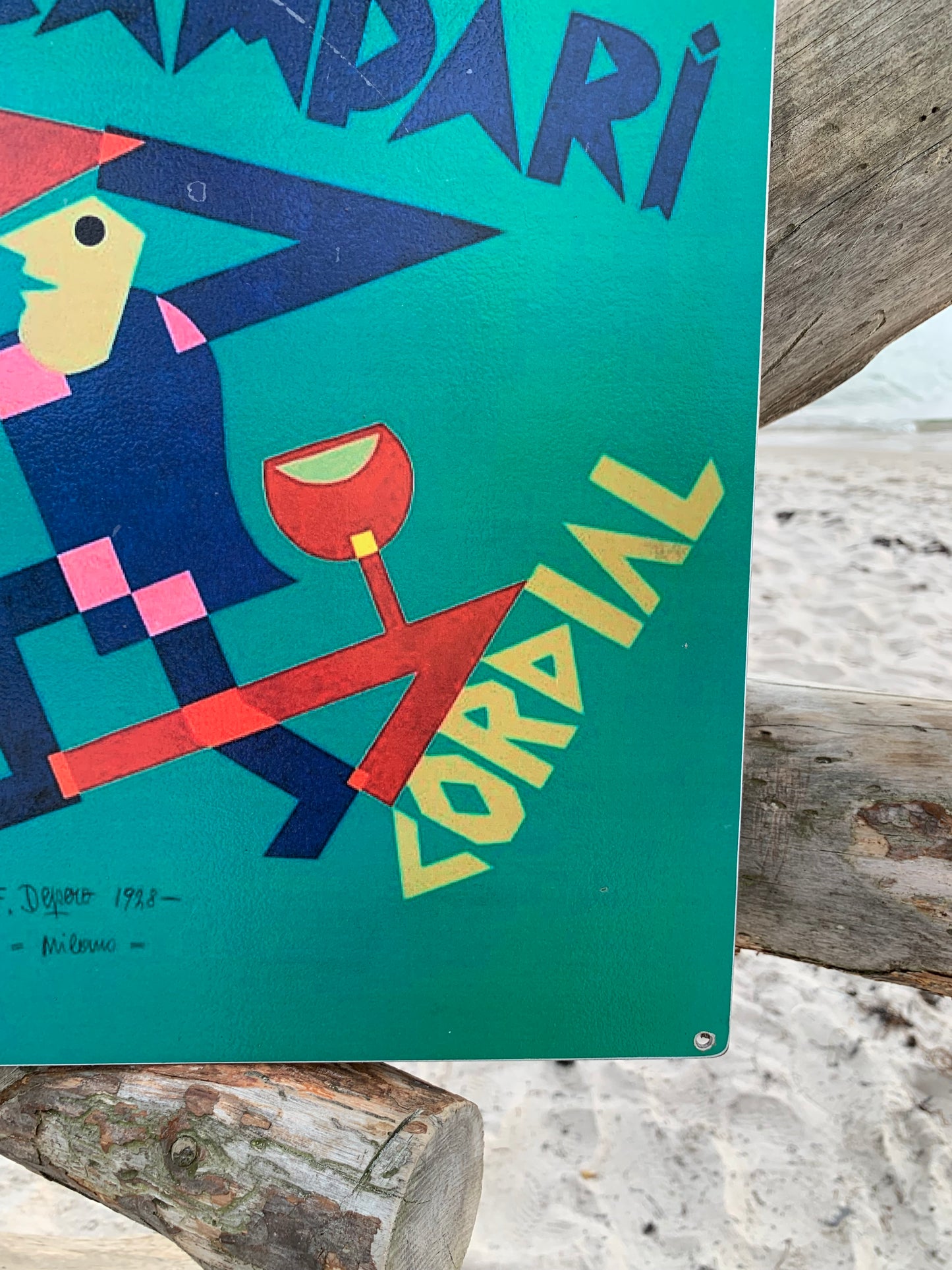 Campari reklam tecken