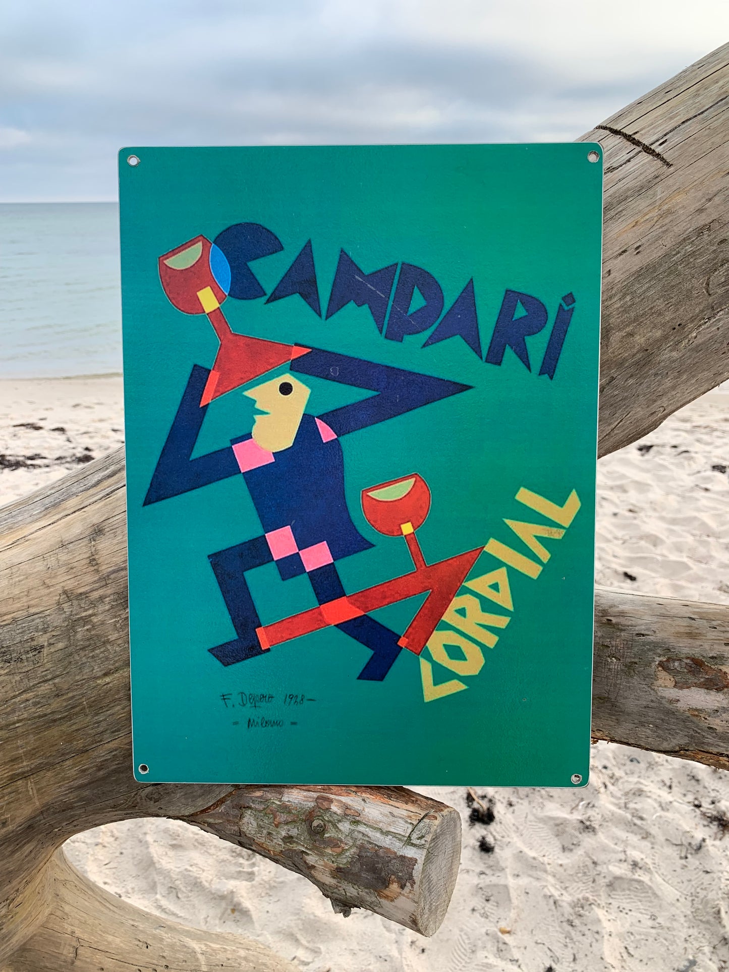 Campari reklam tecken