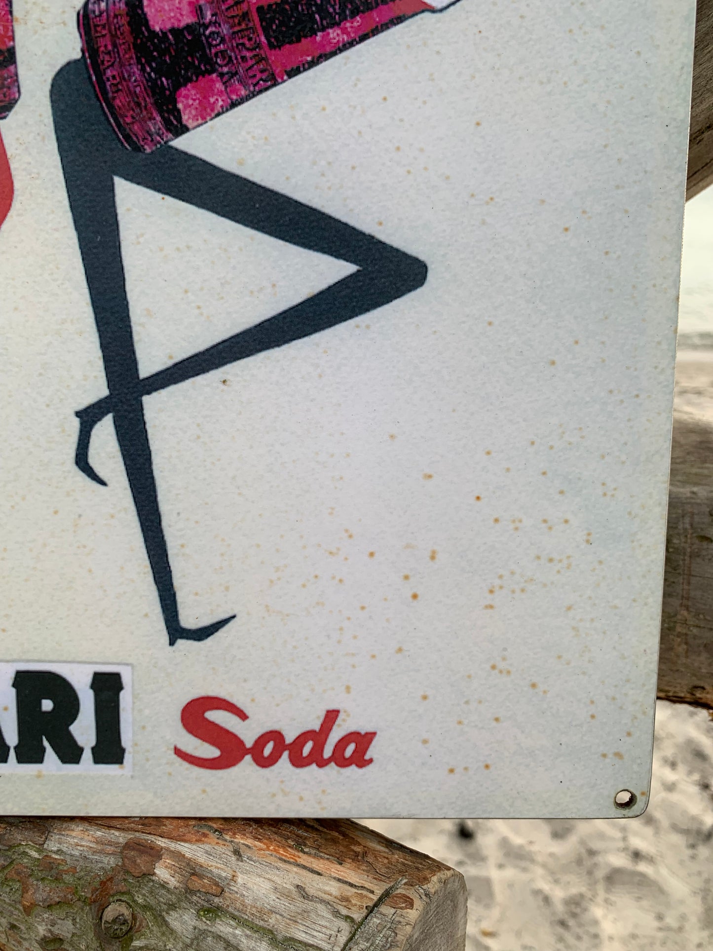 Campari reklam tecken