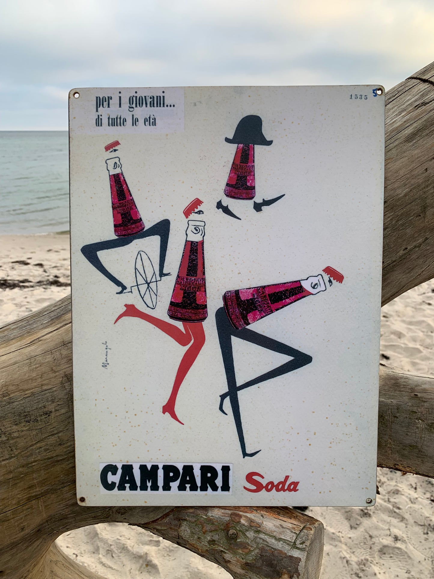 Campari reklam tecken