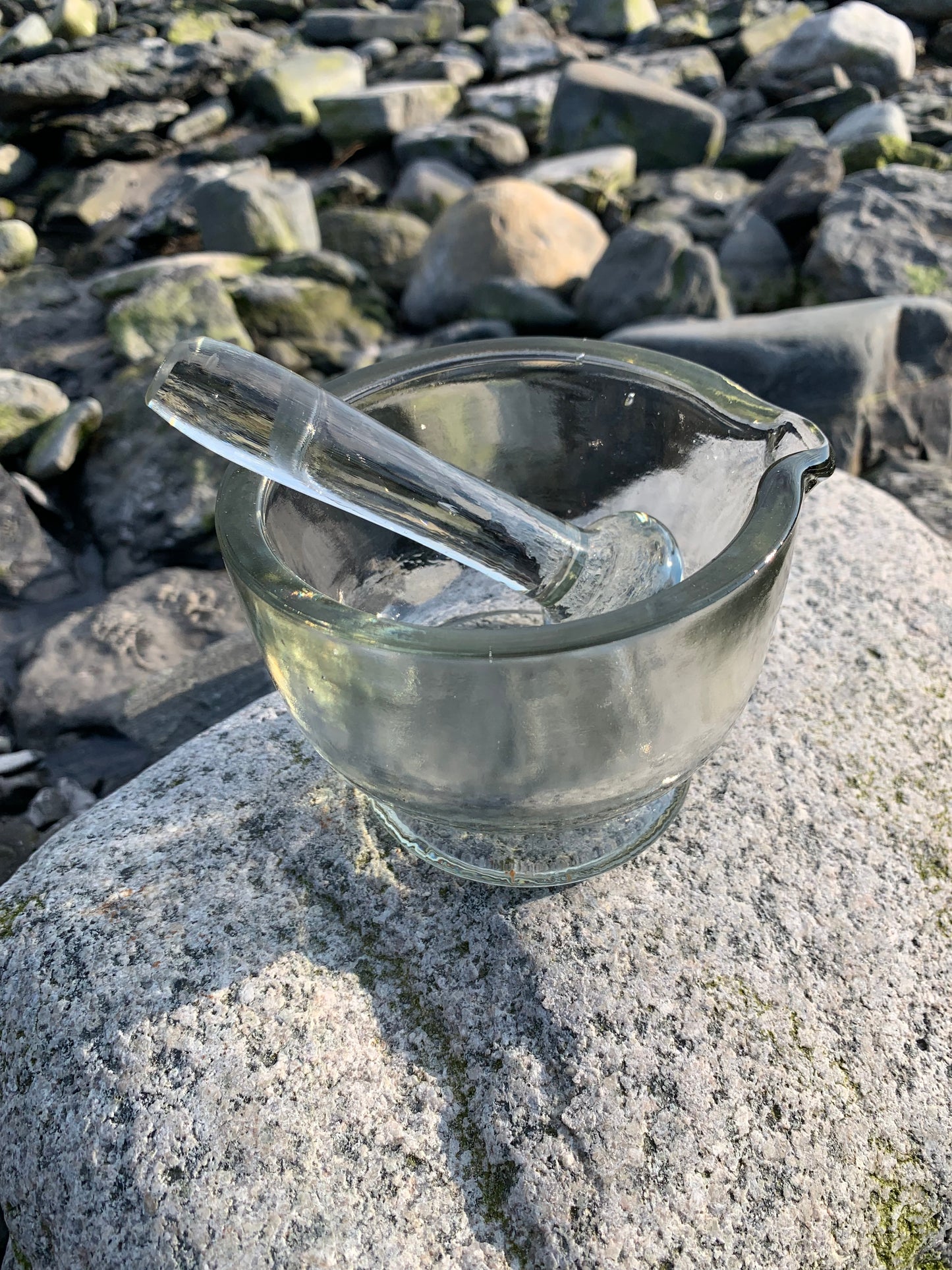 Murbruk i glas