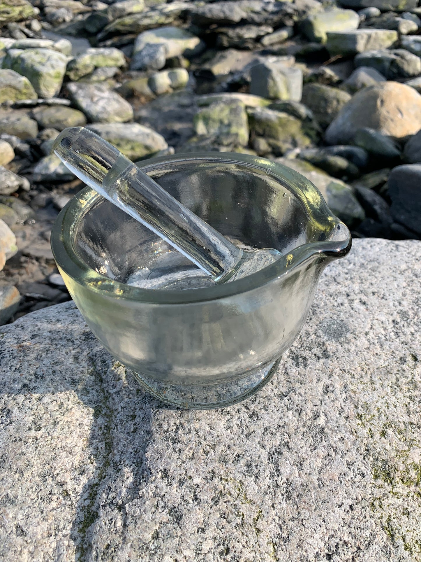 Murbruk i glas