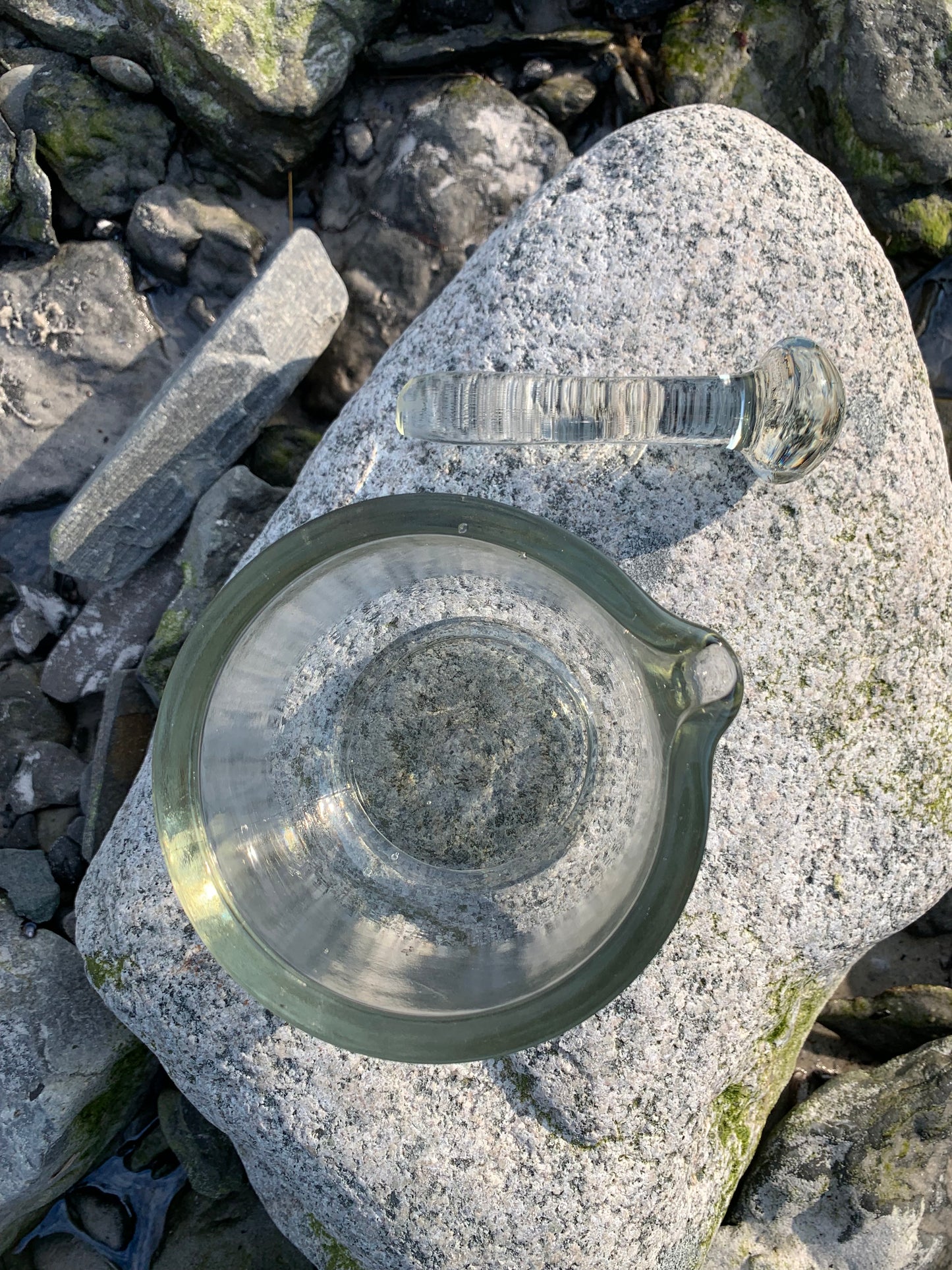 Murbruk i glas