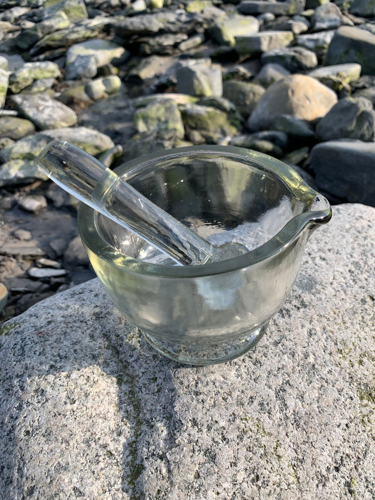 Murbruk i glas