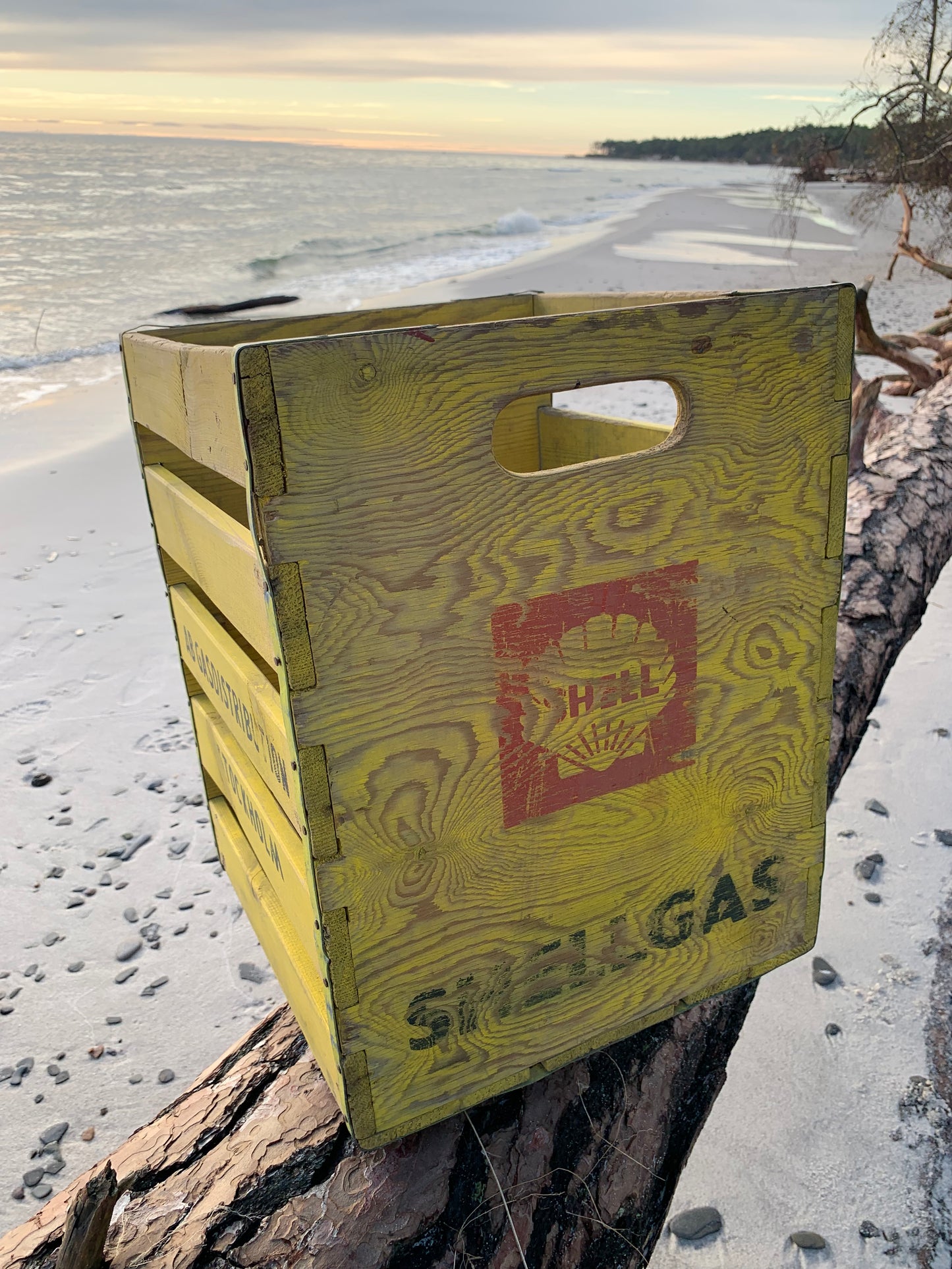 Shell gaslåda från Stockholm