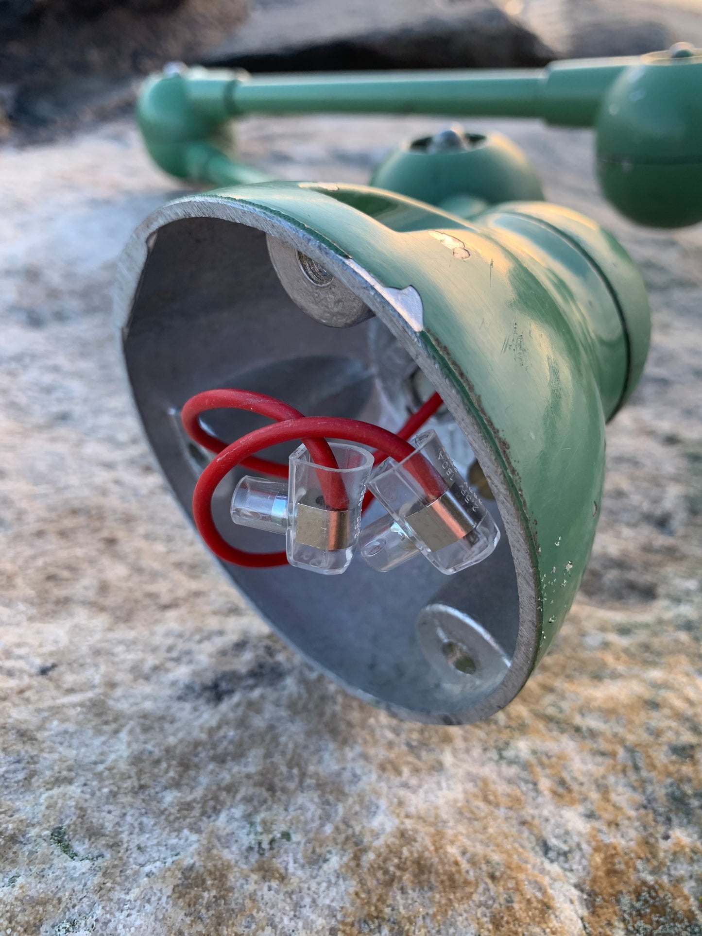 Jieldé vägg/taklampa - Grön