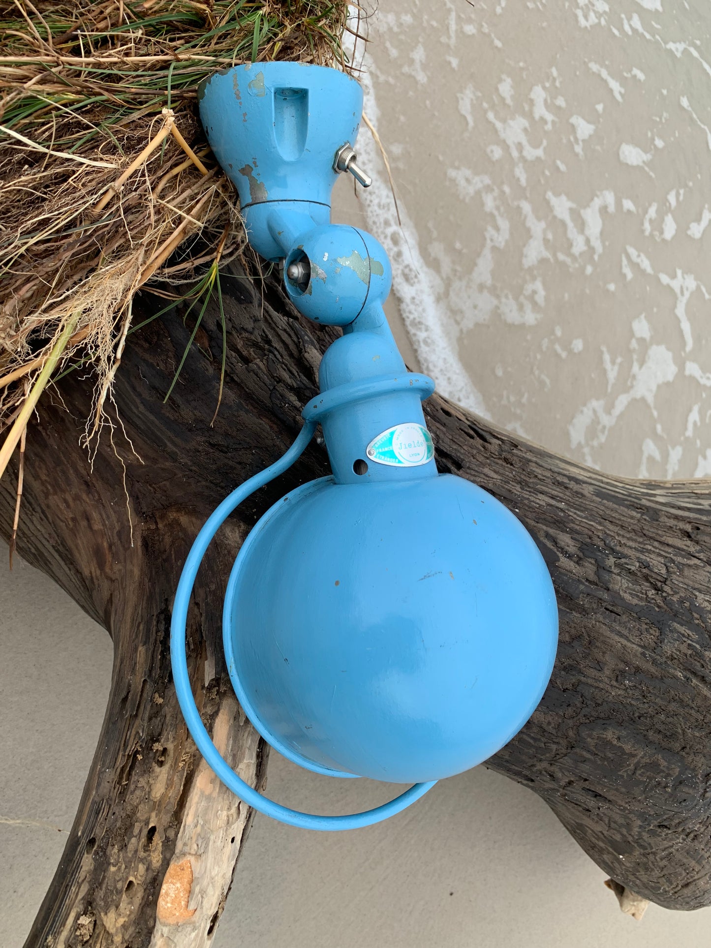 Jieldé vägglampa - Blå