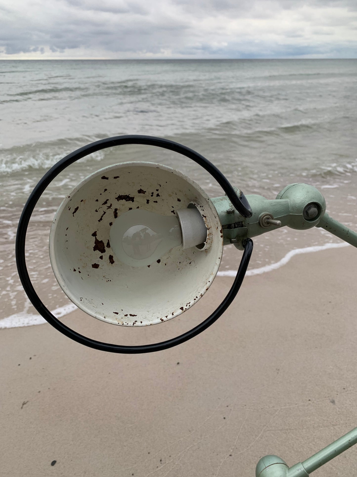 Jieldé med 3 armar - Grön