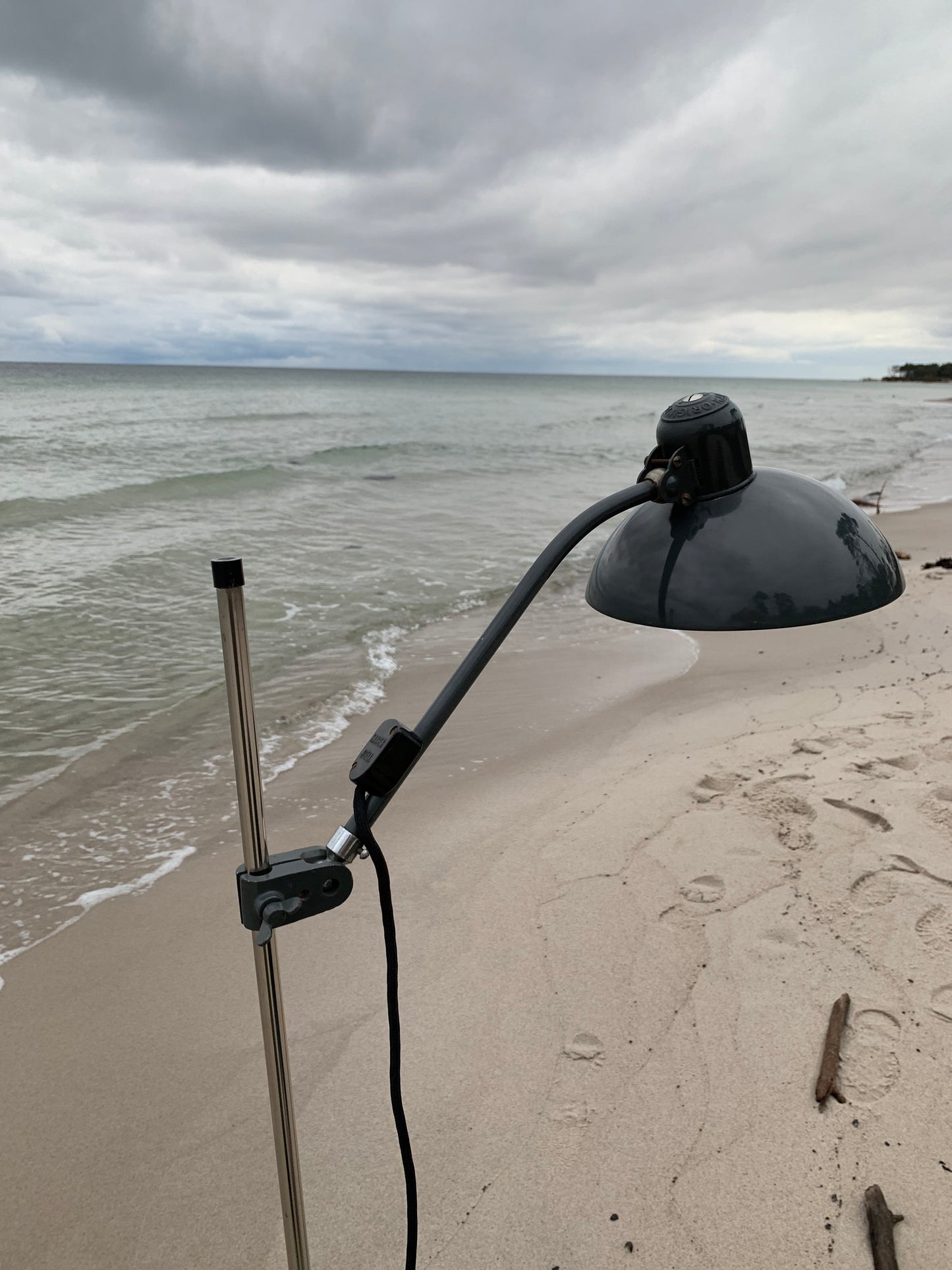 Kaiser Idell golvlampa - Grå