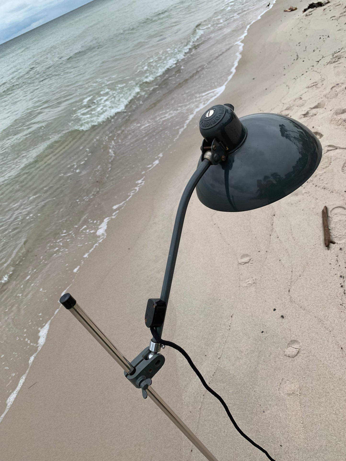 Kaiser Idell golvlampa - Grå