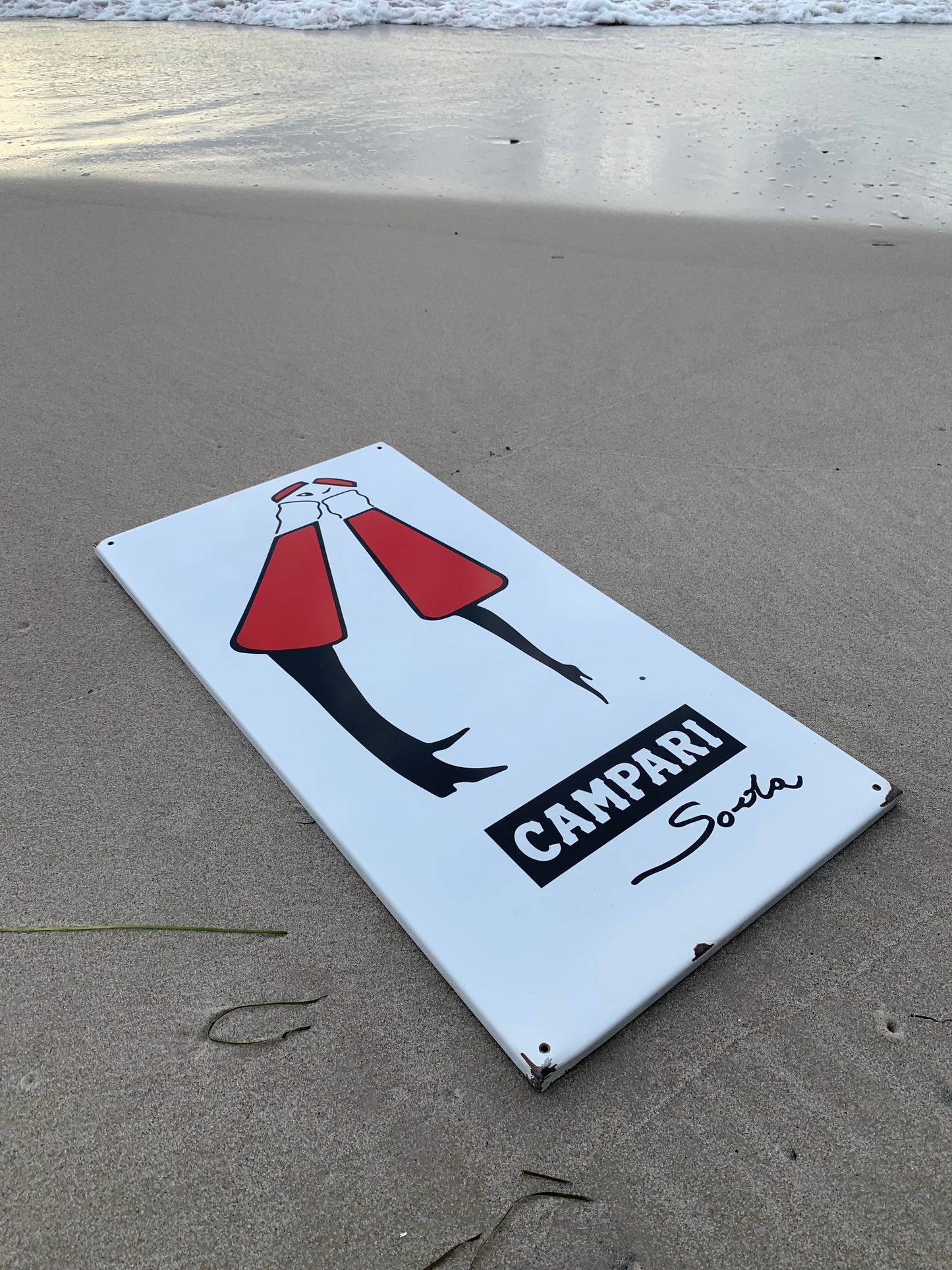 Campari emaljskylt