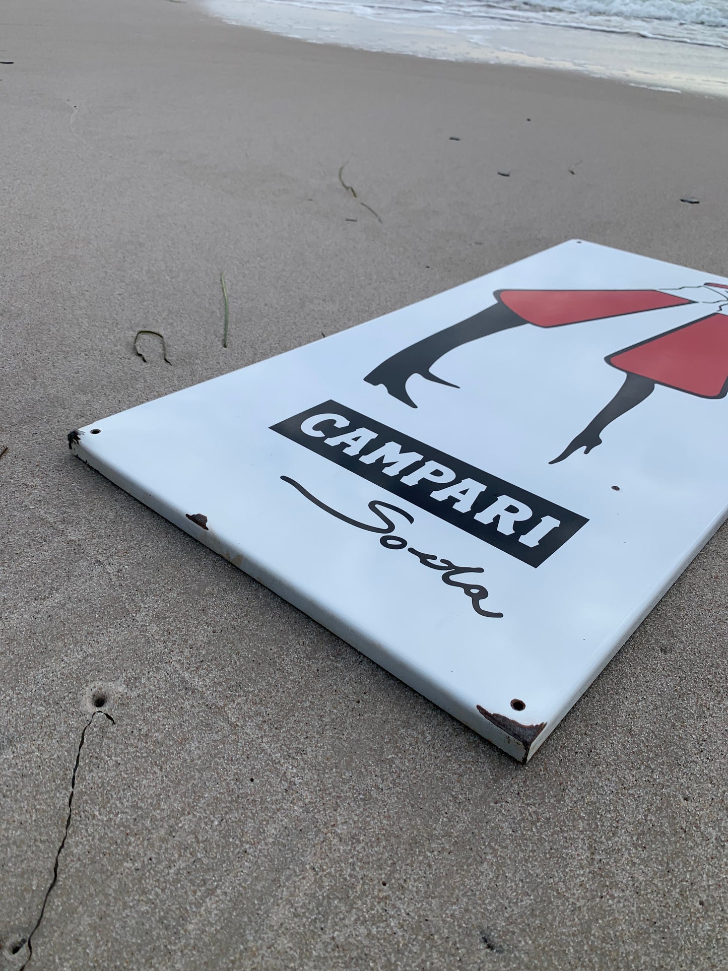 Campari emaljskylt