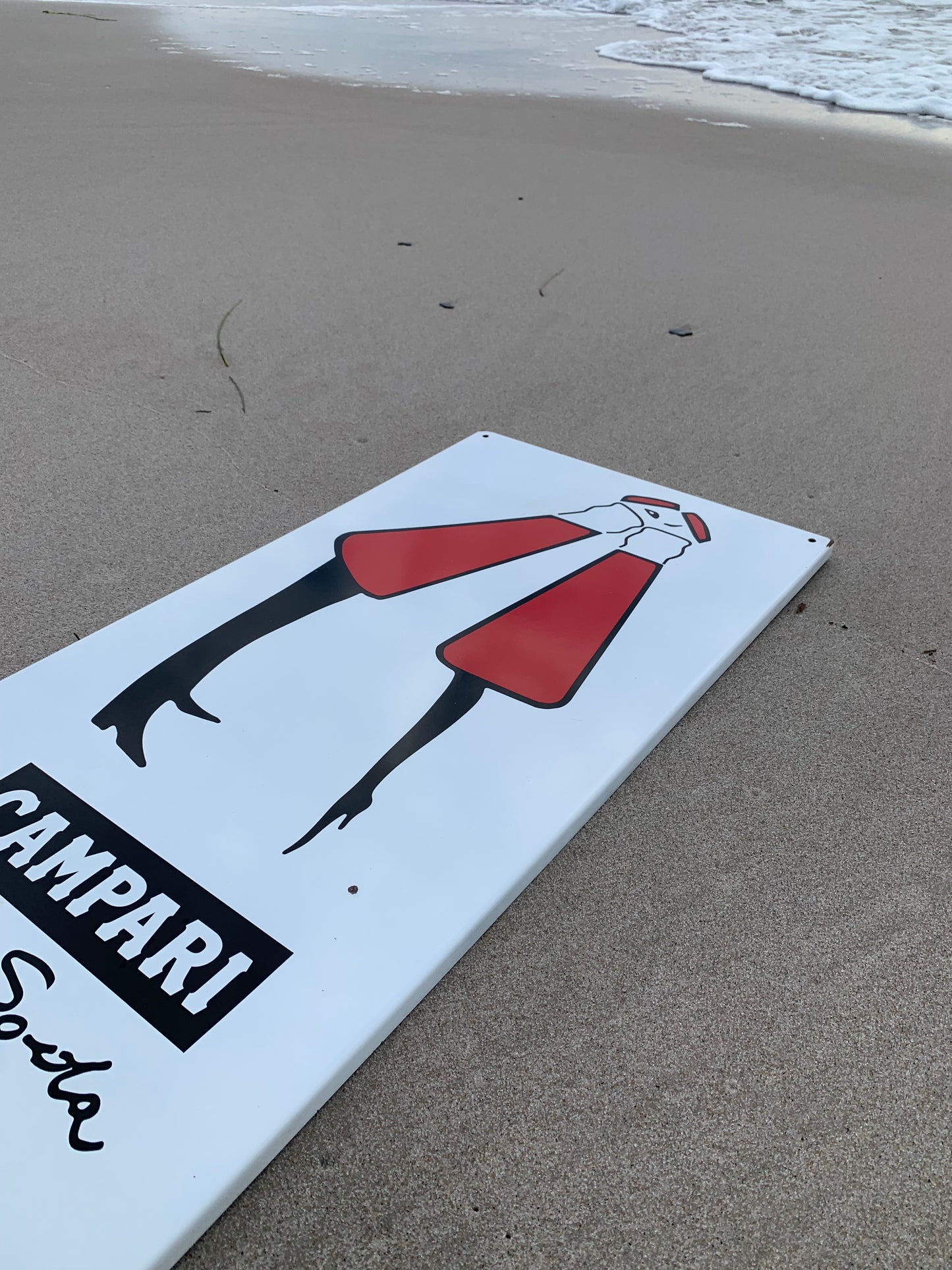 Campari emaljskylt