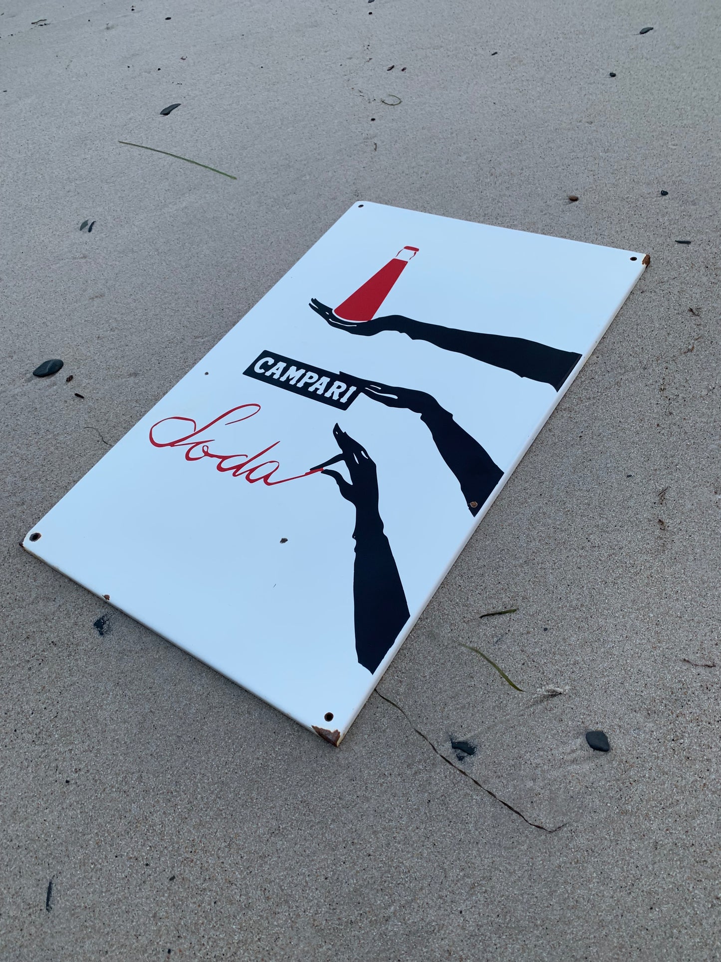 Campari emaljskylt