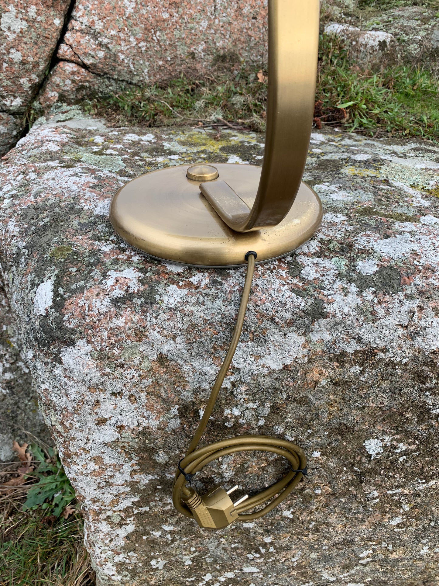 Koch & Lowy vintage lampa - Mässing