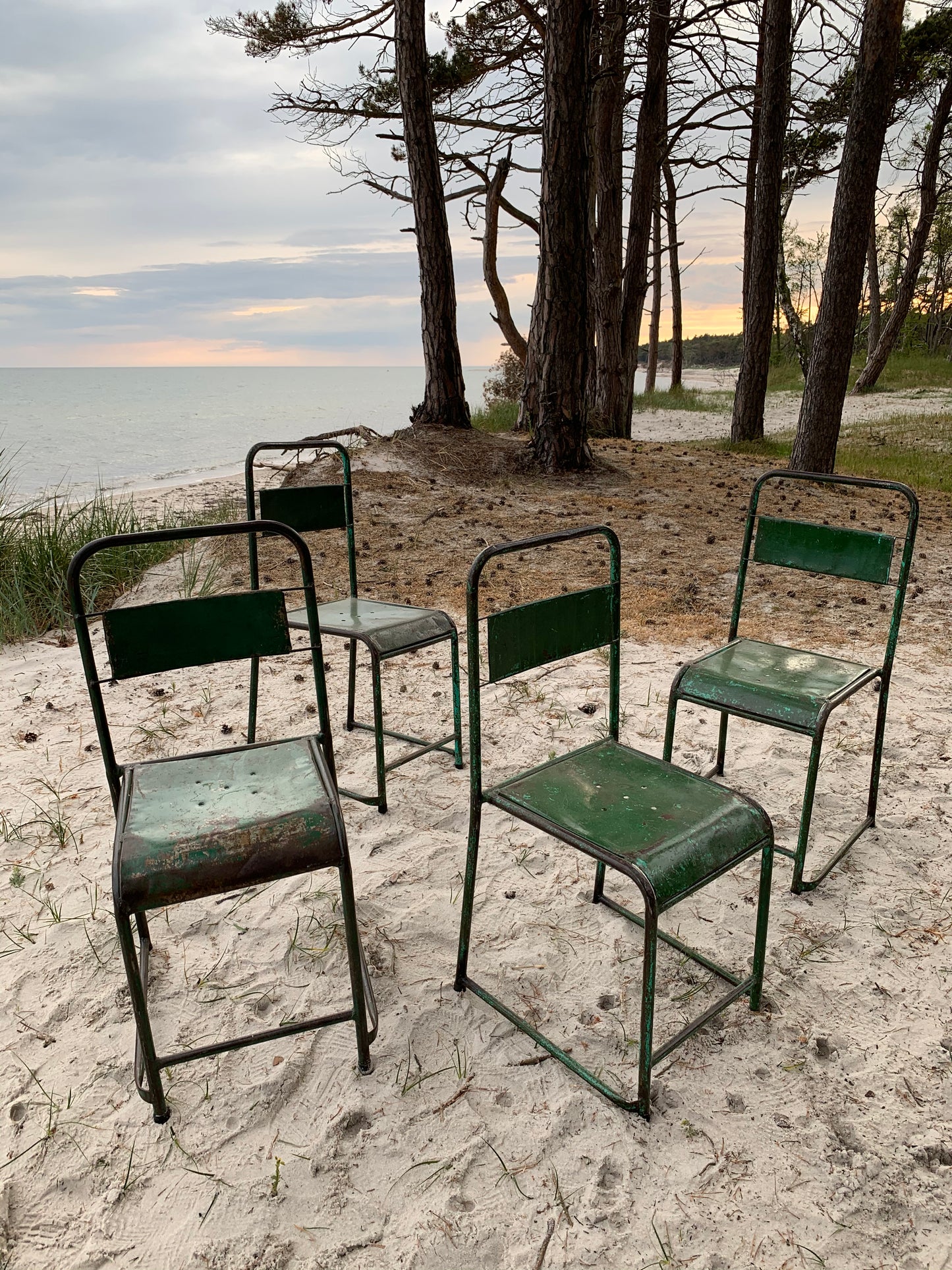 Raw cargo stol - Grön