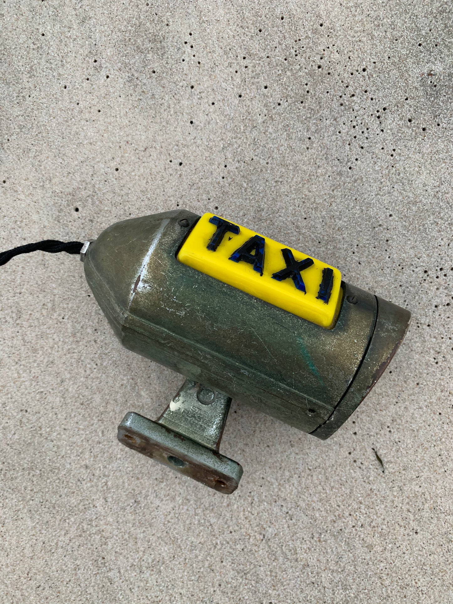 Taxi ljus skylt