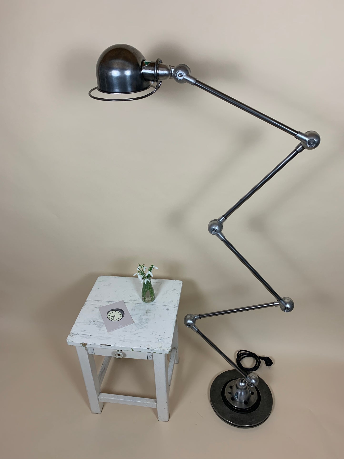 Vacker Jieldé golvlampa med 5 armar