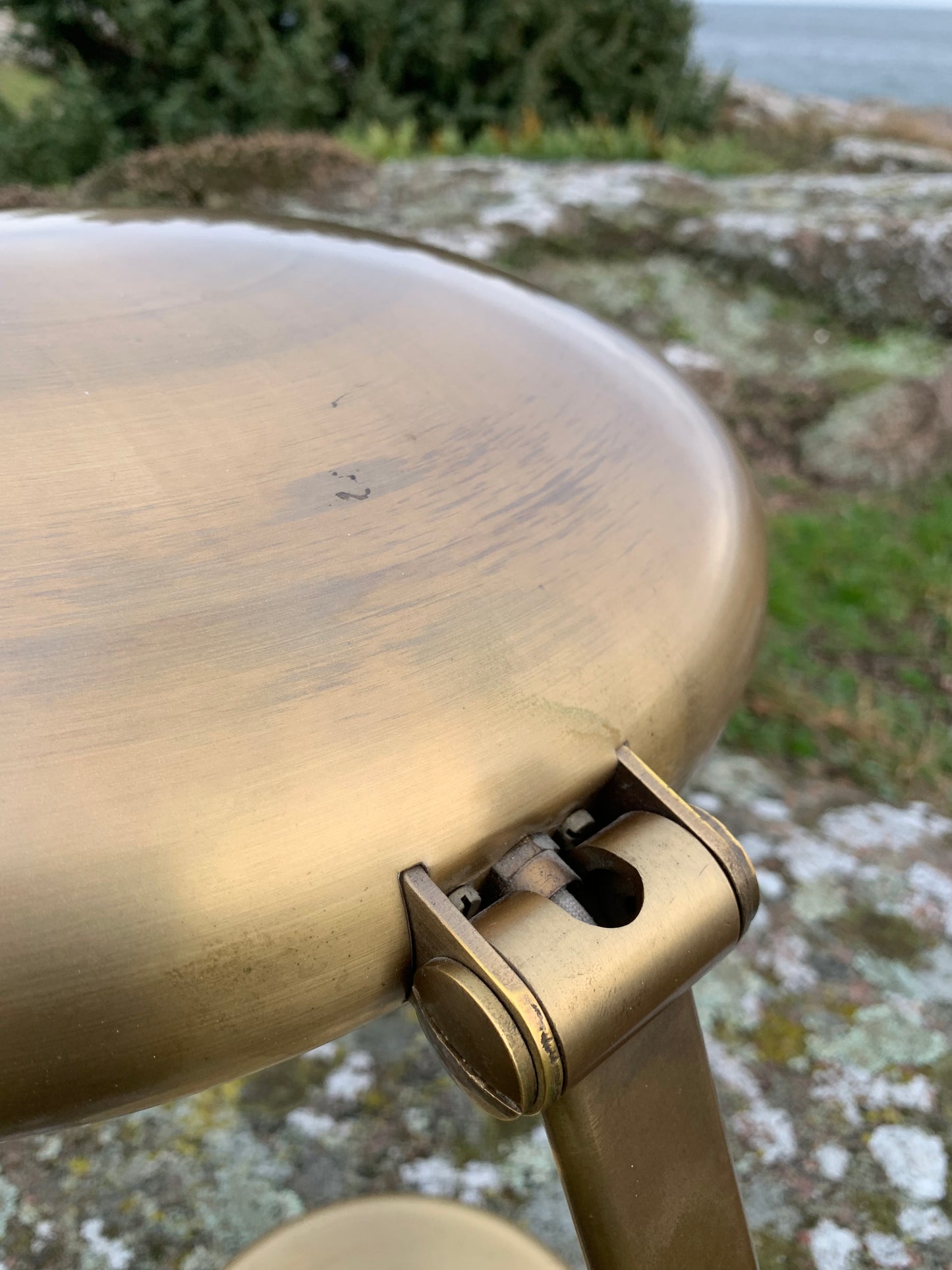 Koch & Lowy vintage lampa - Mässing