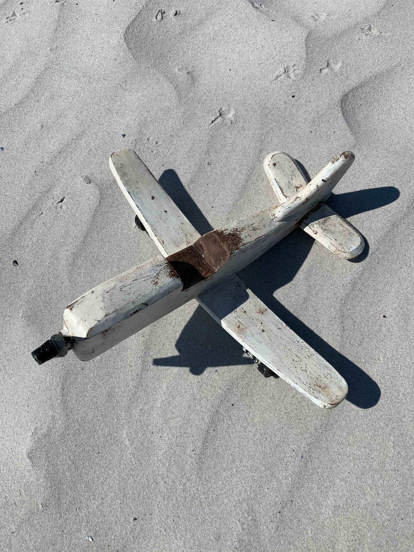 Dekorativt träflygplan