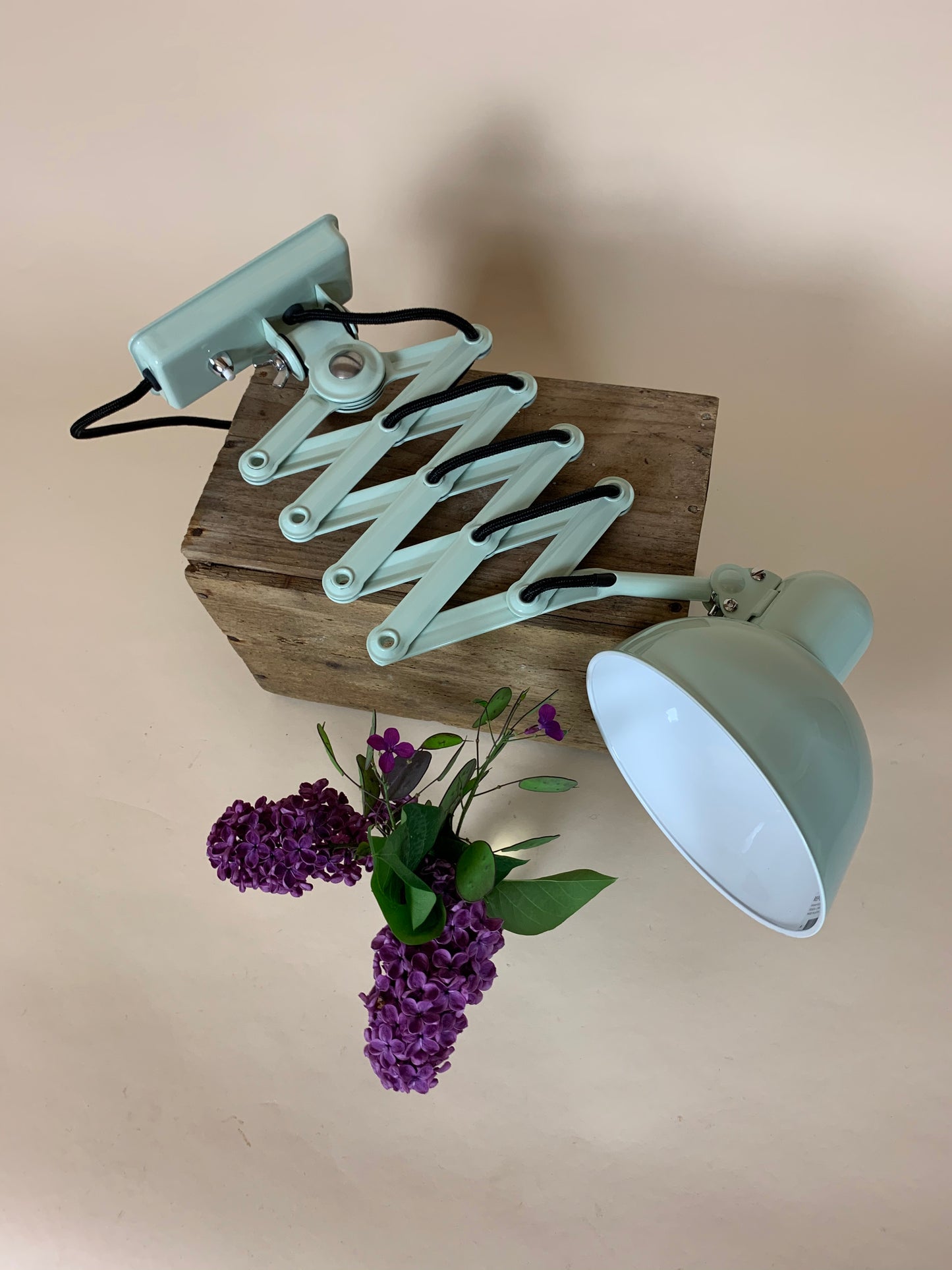 Kaiser Idell saxlampa - Mintgrön