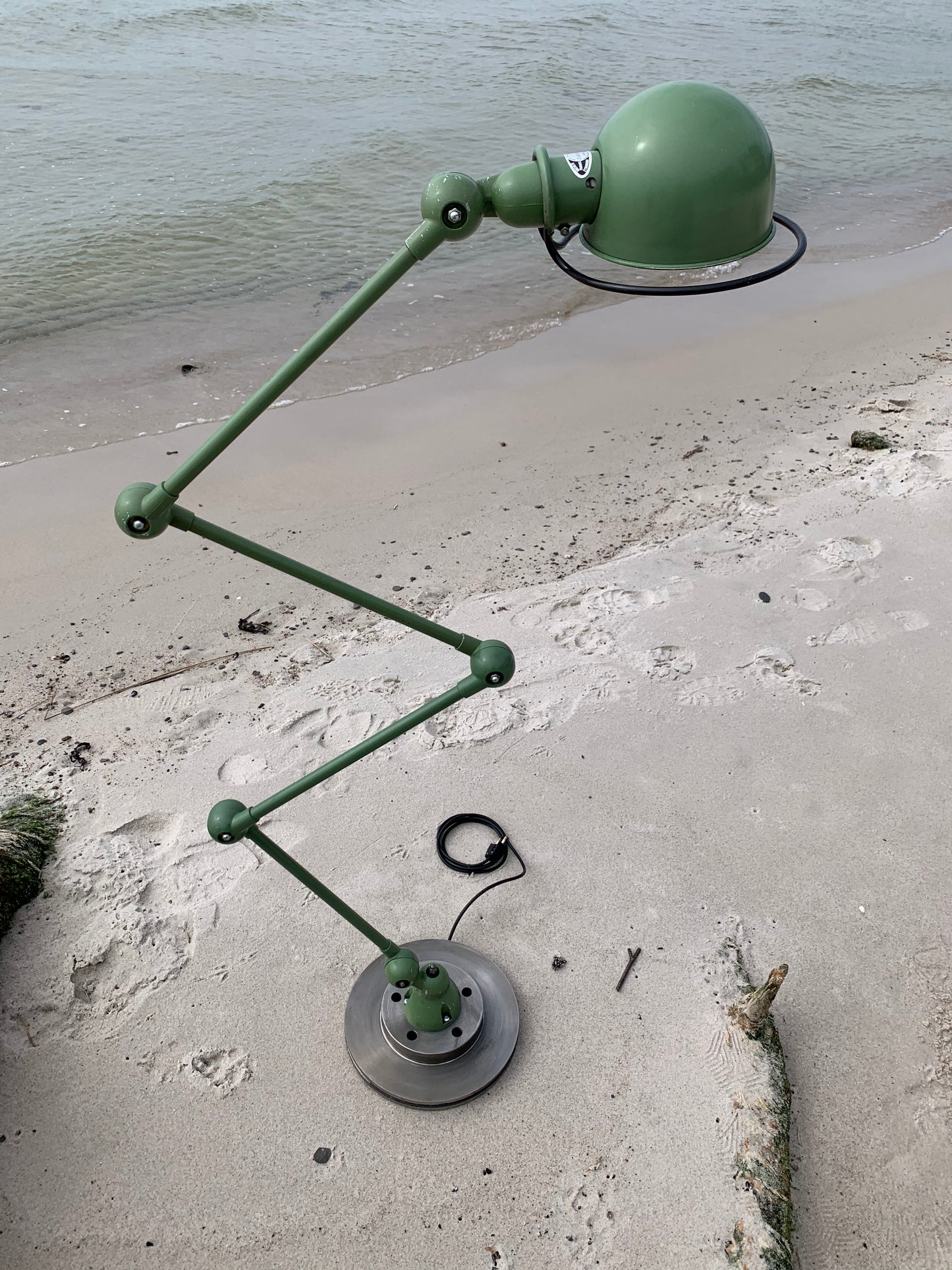 Jieldé golvlampa med 4 armar - Grön