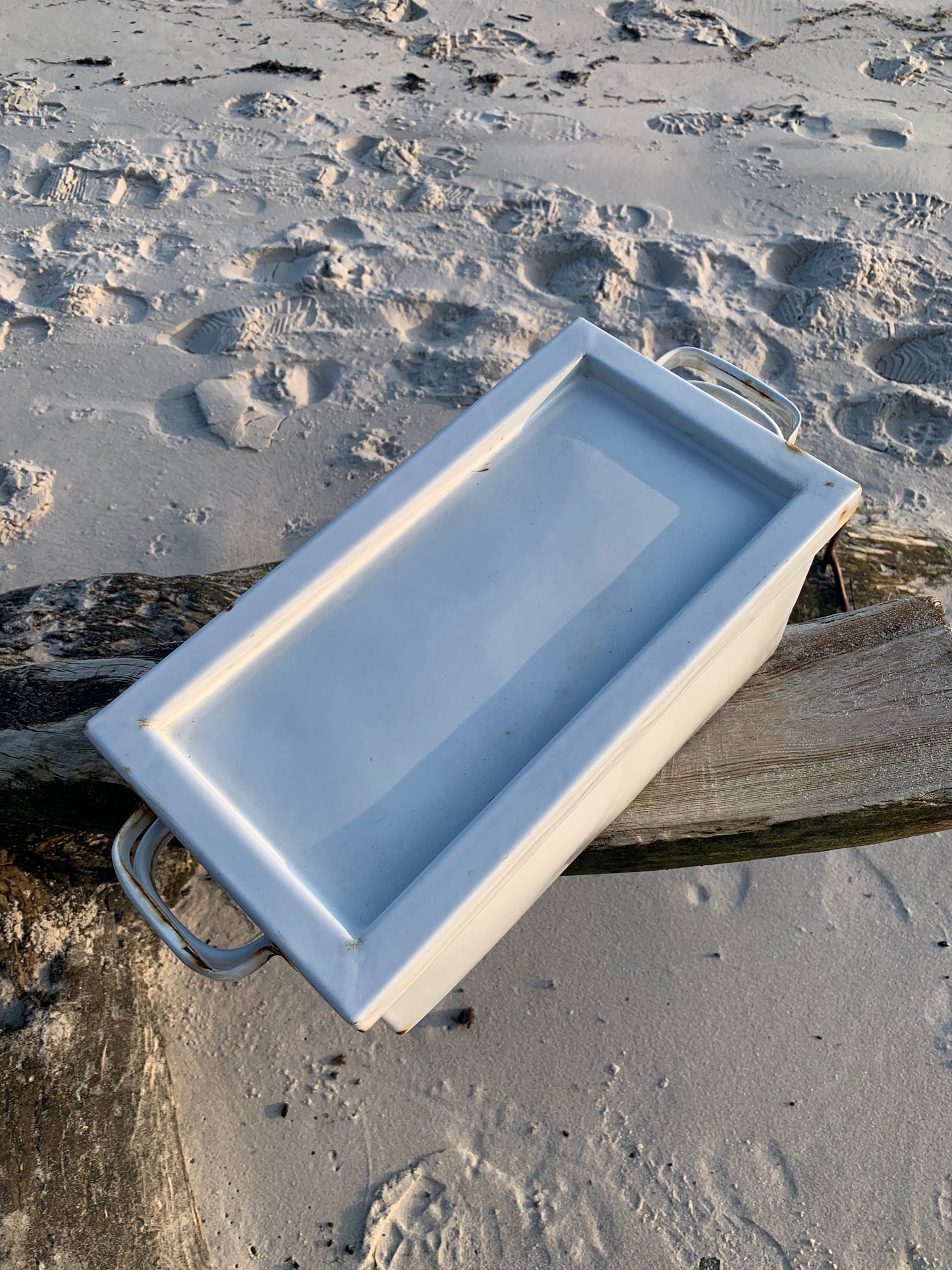 Glud och Marstrand emaljlåda med lock