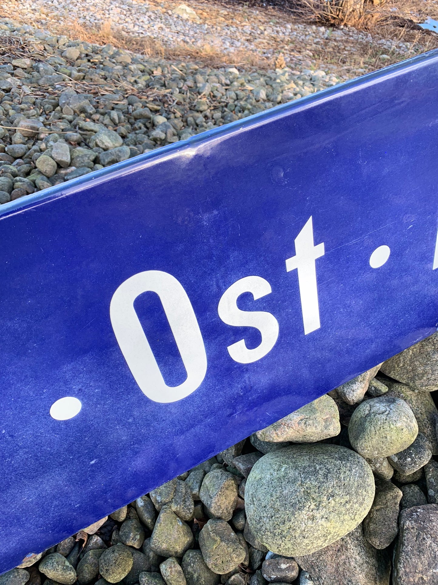 Sallader - Ost - Pålägg emaljskylt