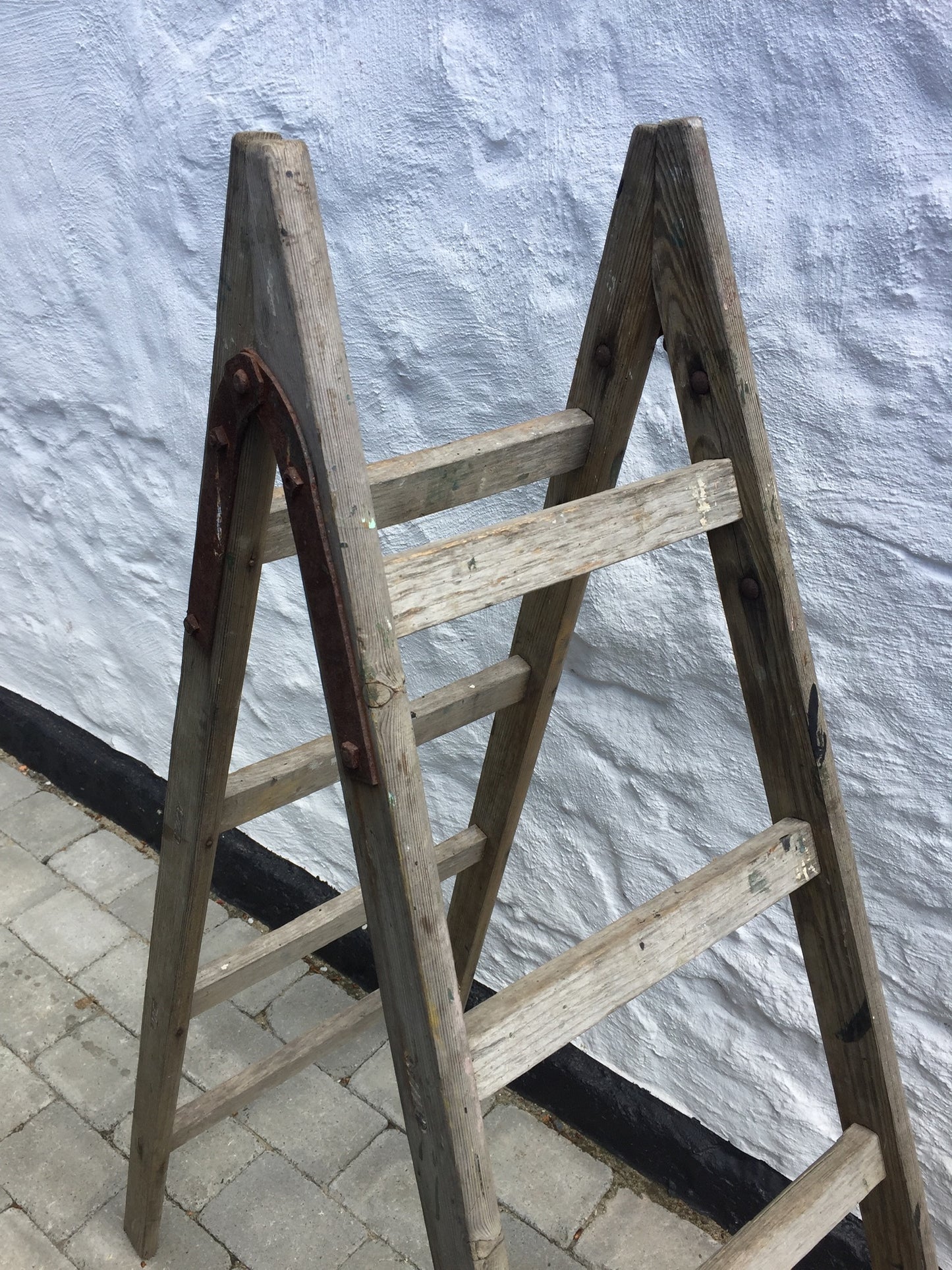 Stege med vacker patina