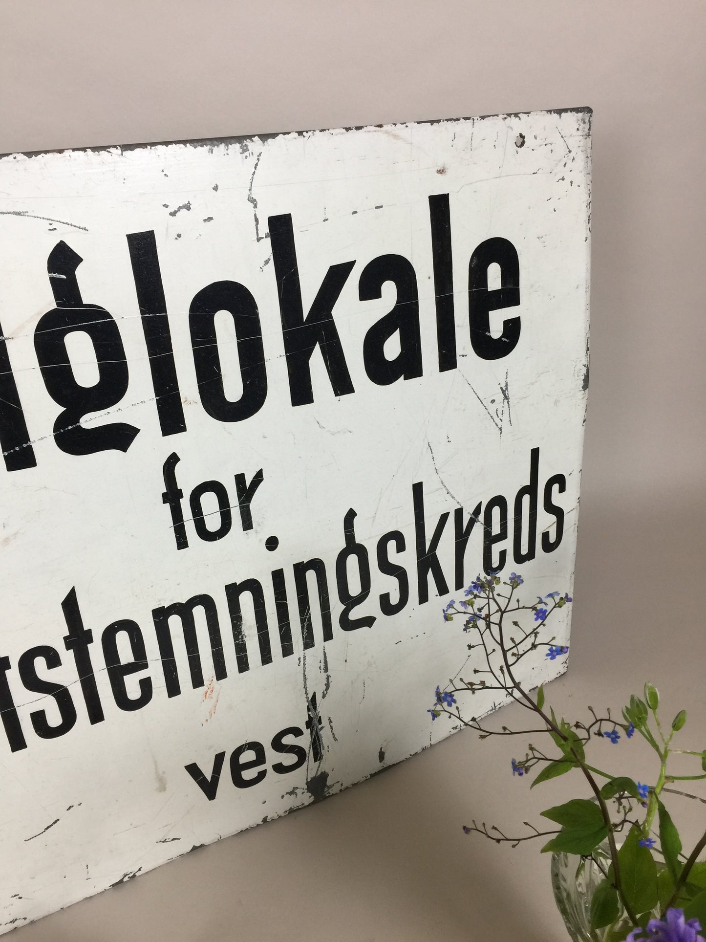 Valskylt 13 Väst