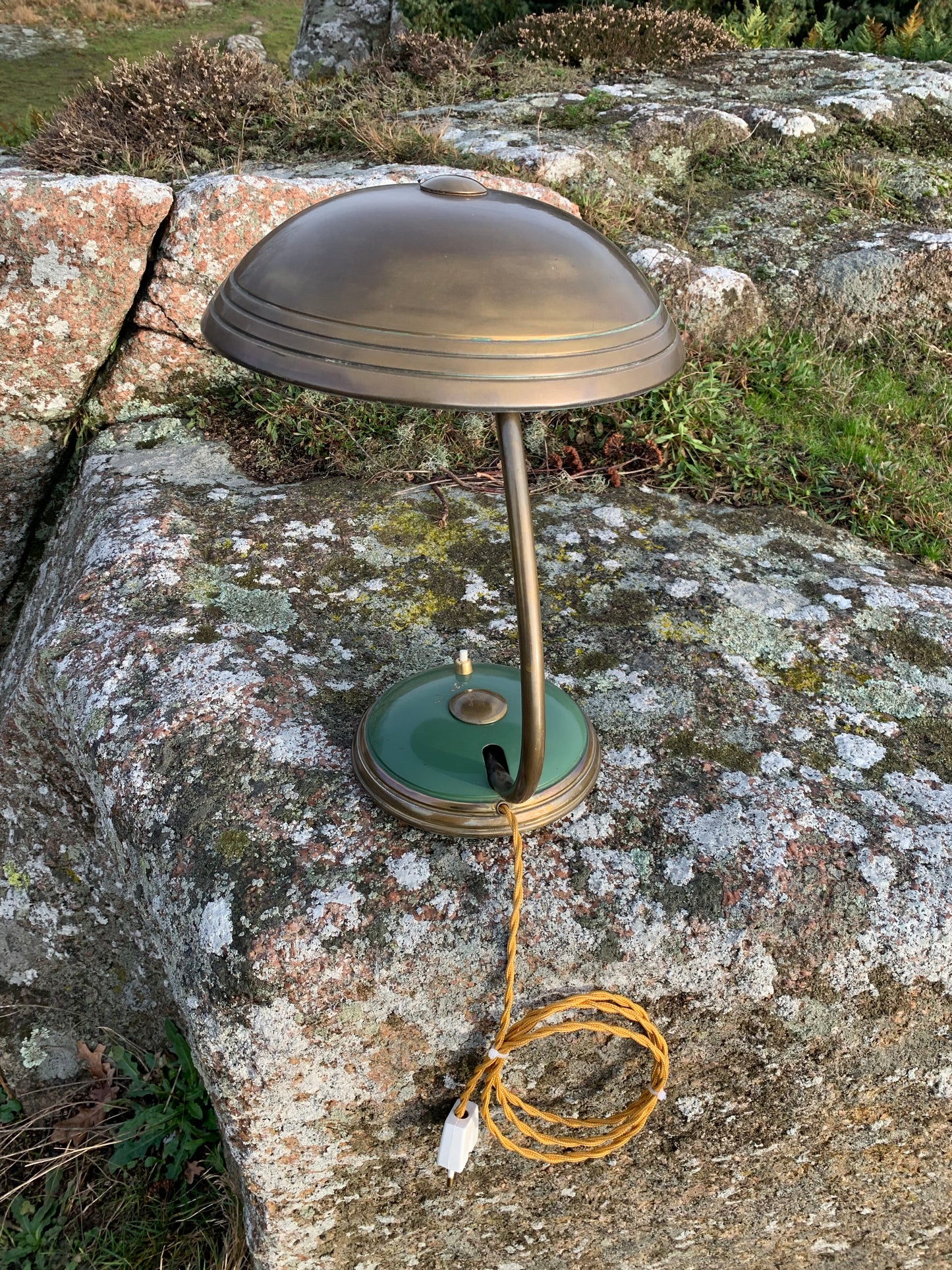 Helo - Grön och mässing