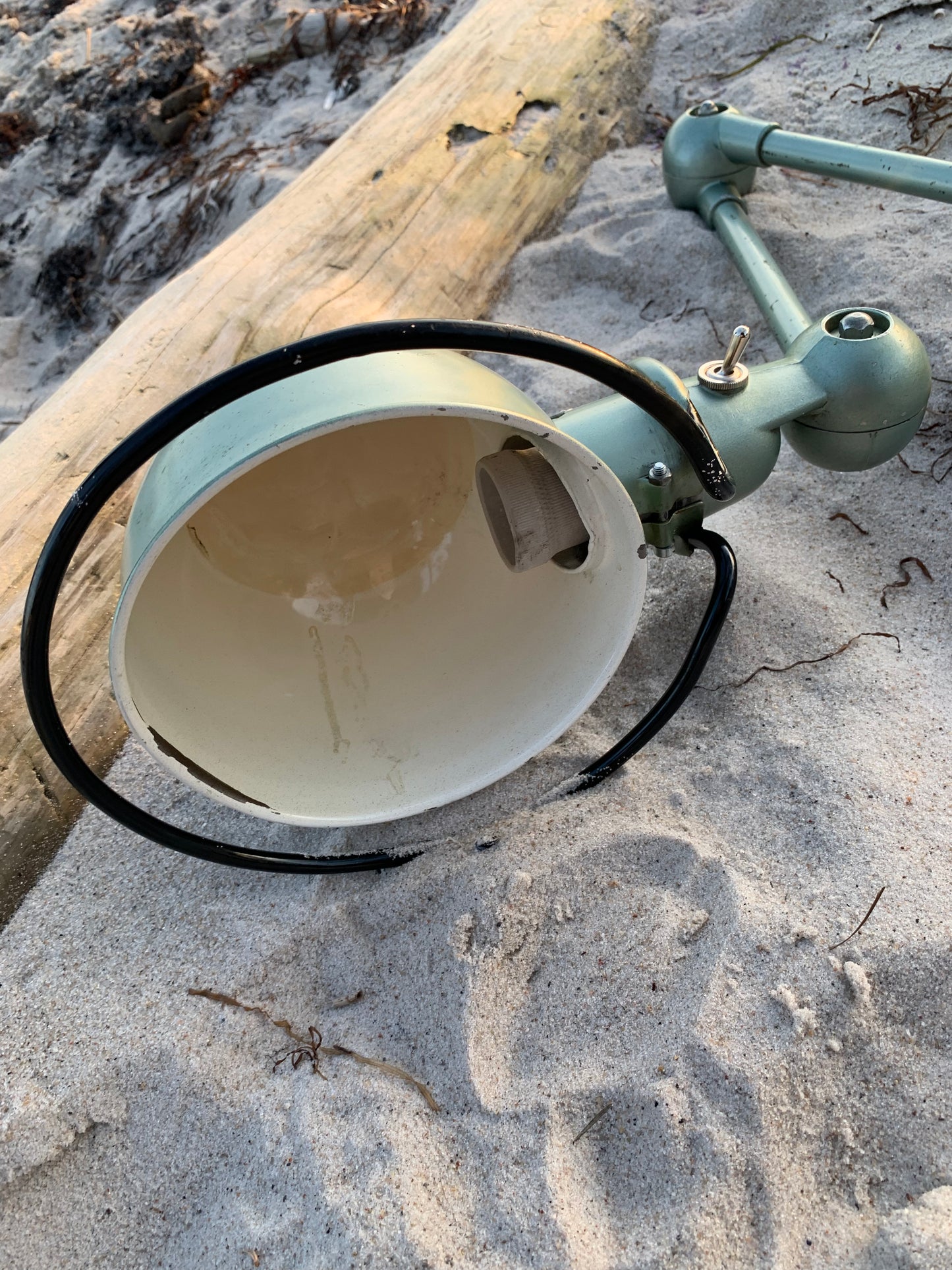 Jieldé vägglampa 2 armar - Grön