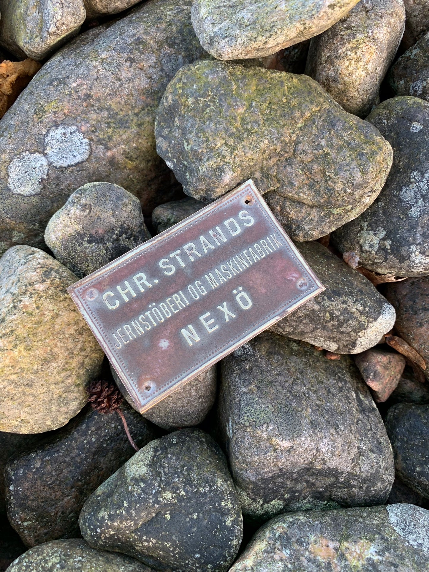 Rolig liten skylt från Nexø