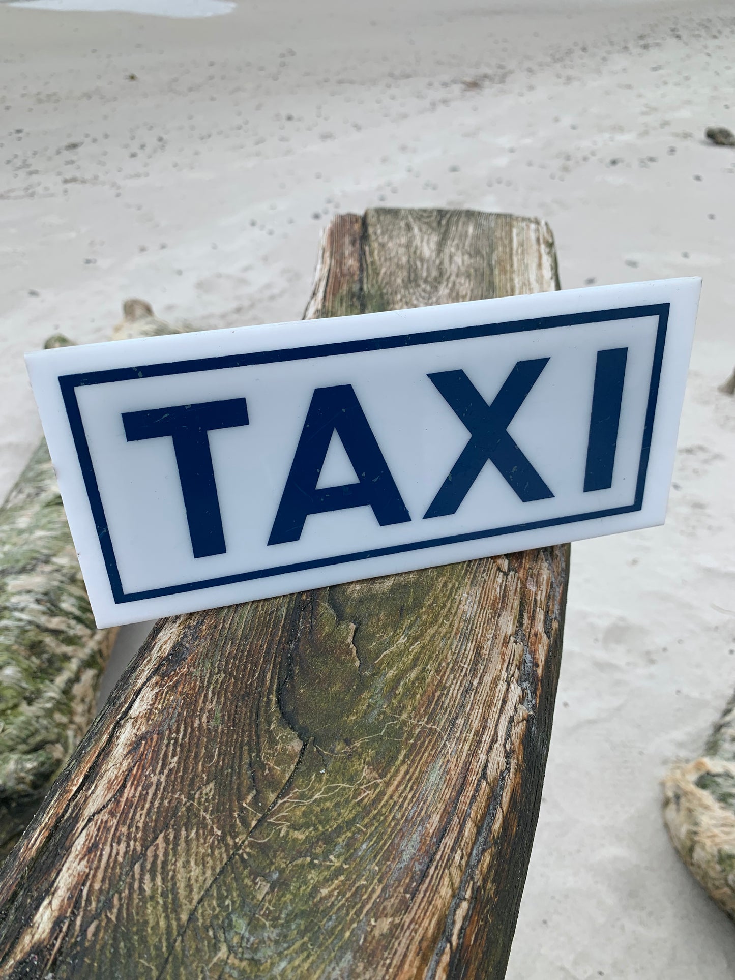 Upplyst skylt - Taxi
