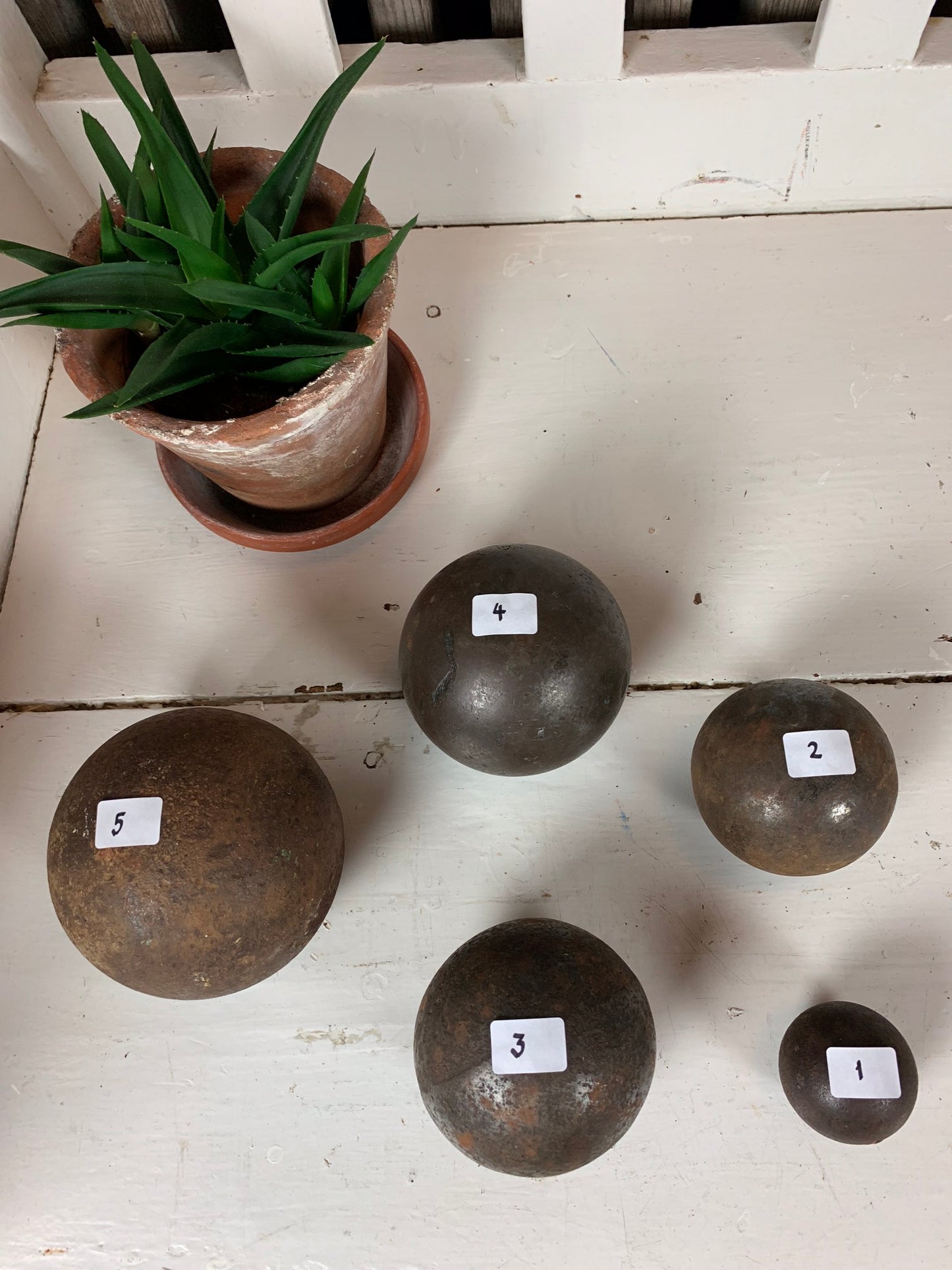 Tungmetallkula för senapsproduktion - nr 3 på foto