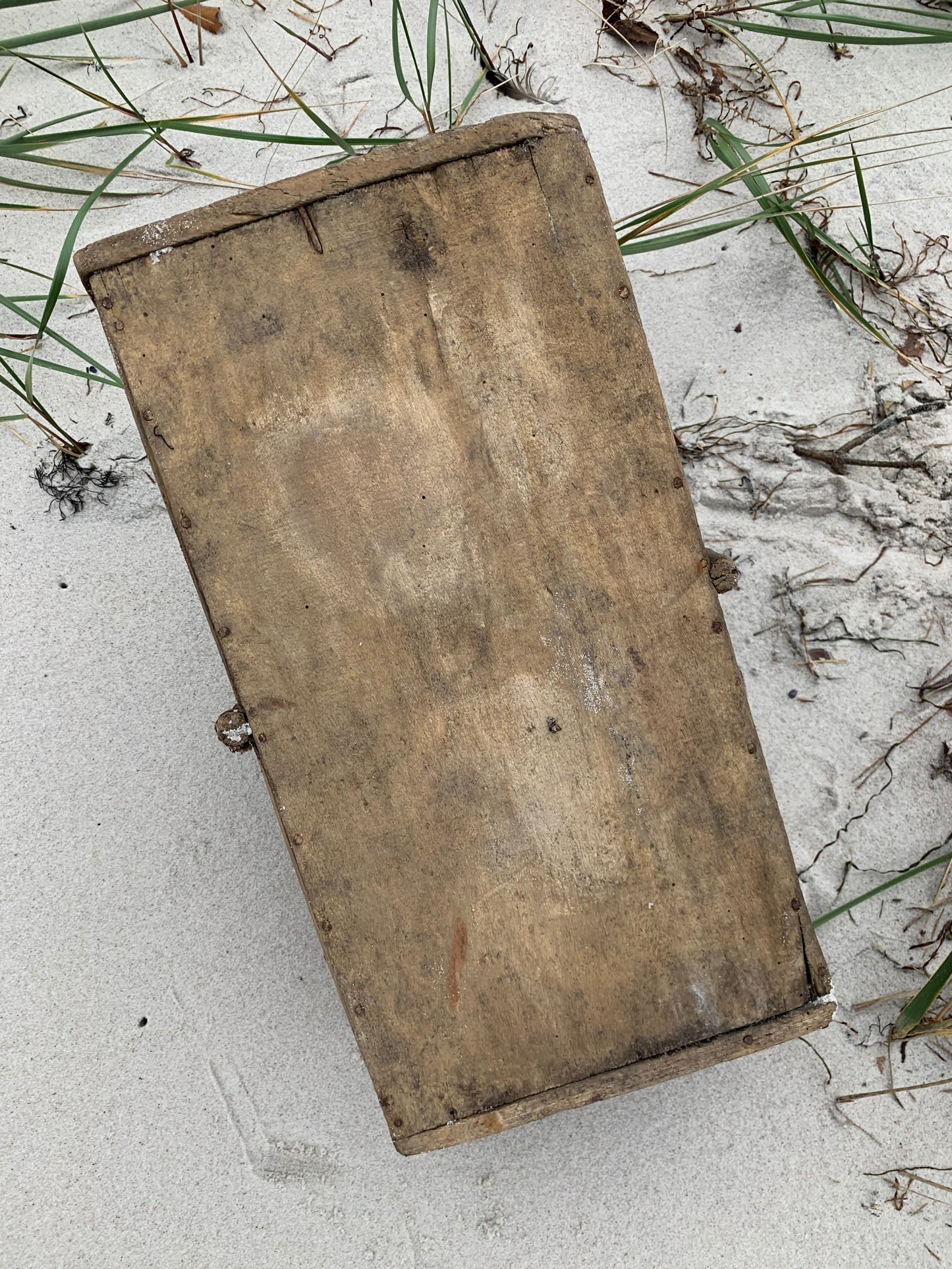 Fransk korg med patina