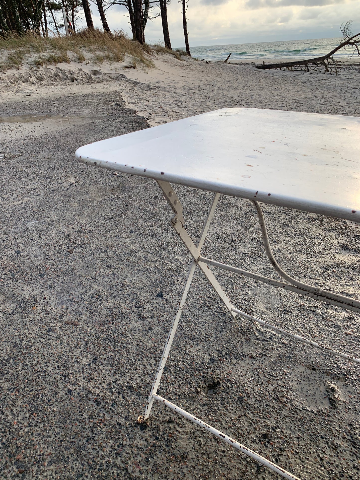 Franskt hopfällbart bord