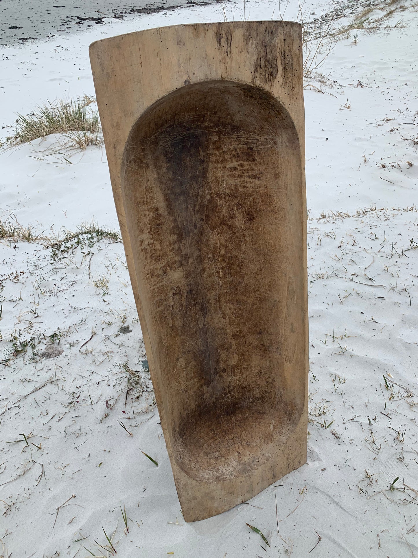 Stor vacker sula med patina