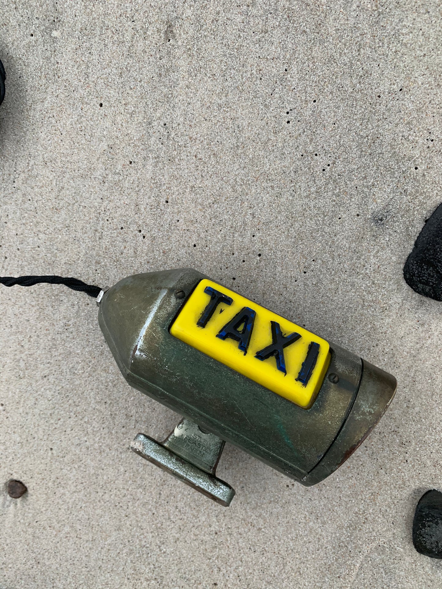 Taxi ljus skylt