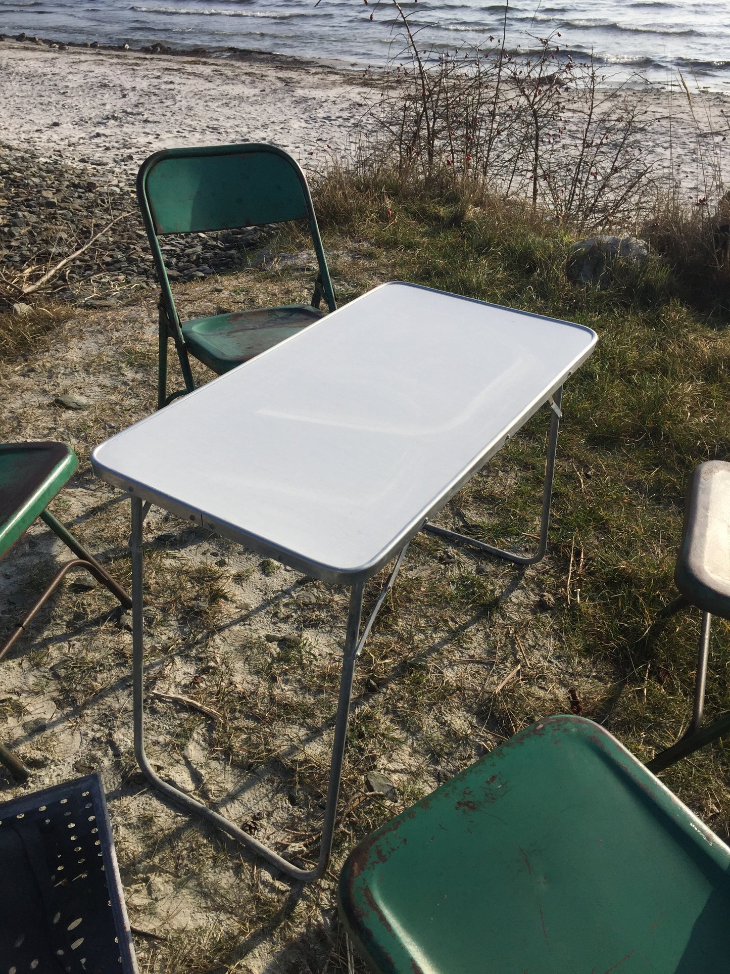 Fint gammalt fällbord